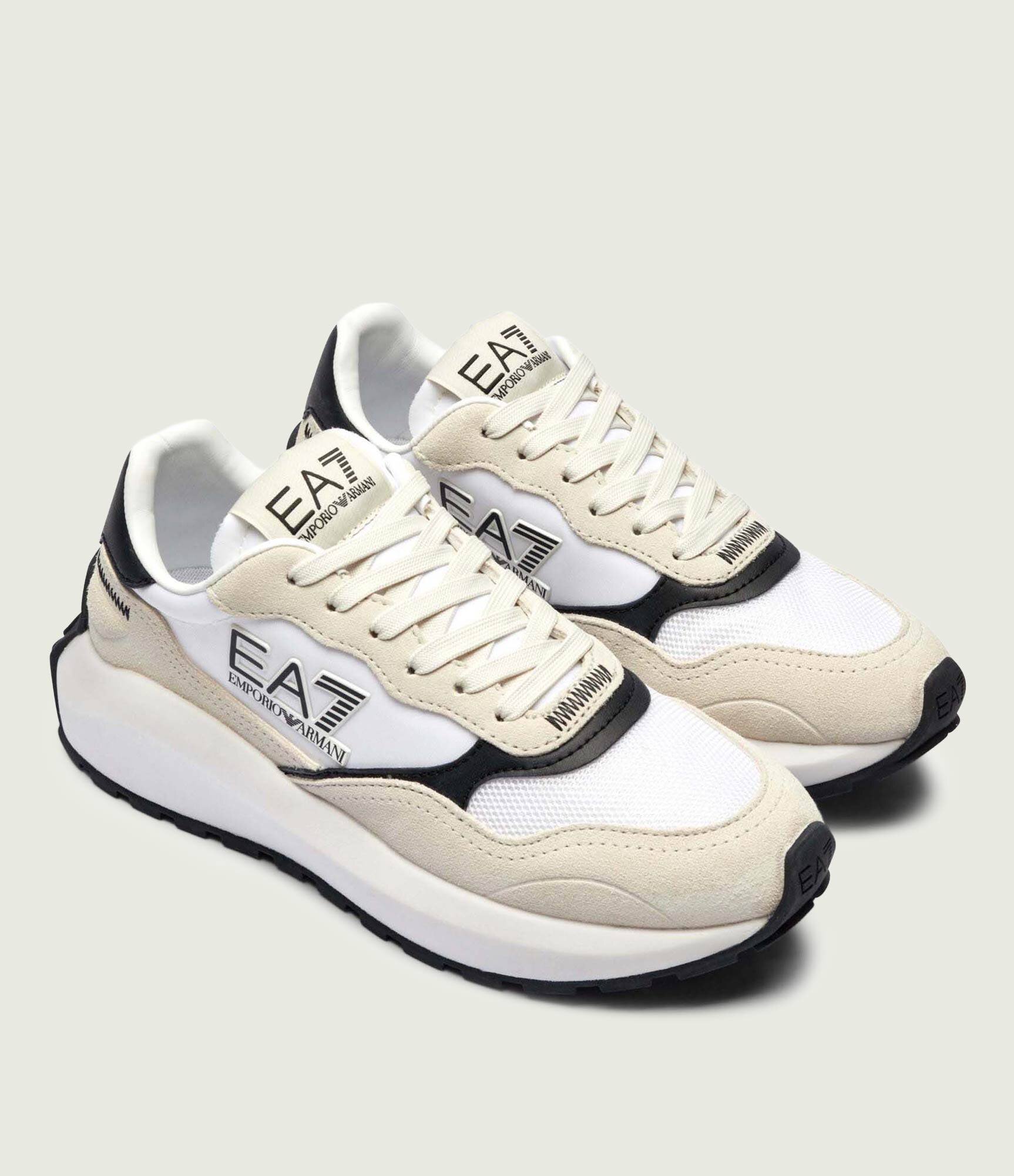 EA7 Sneakers | piele întoarsă