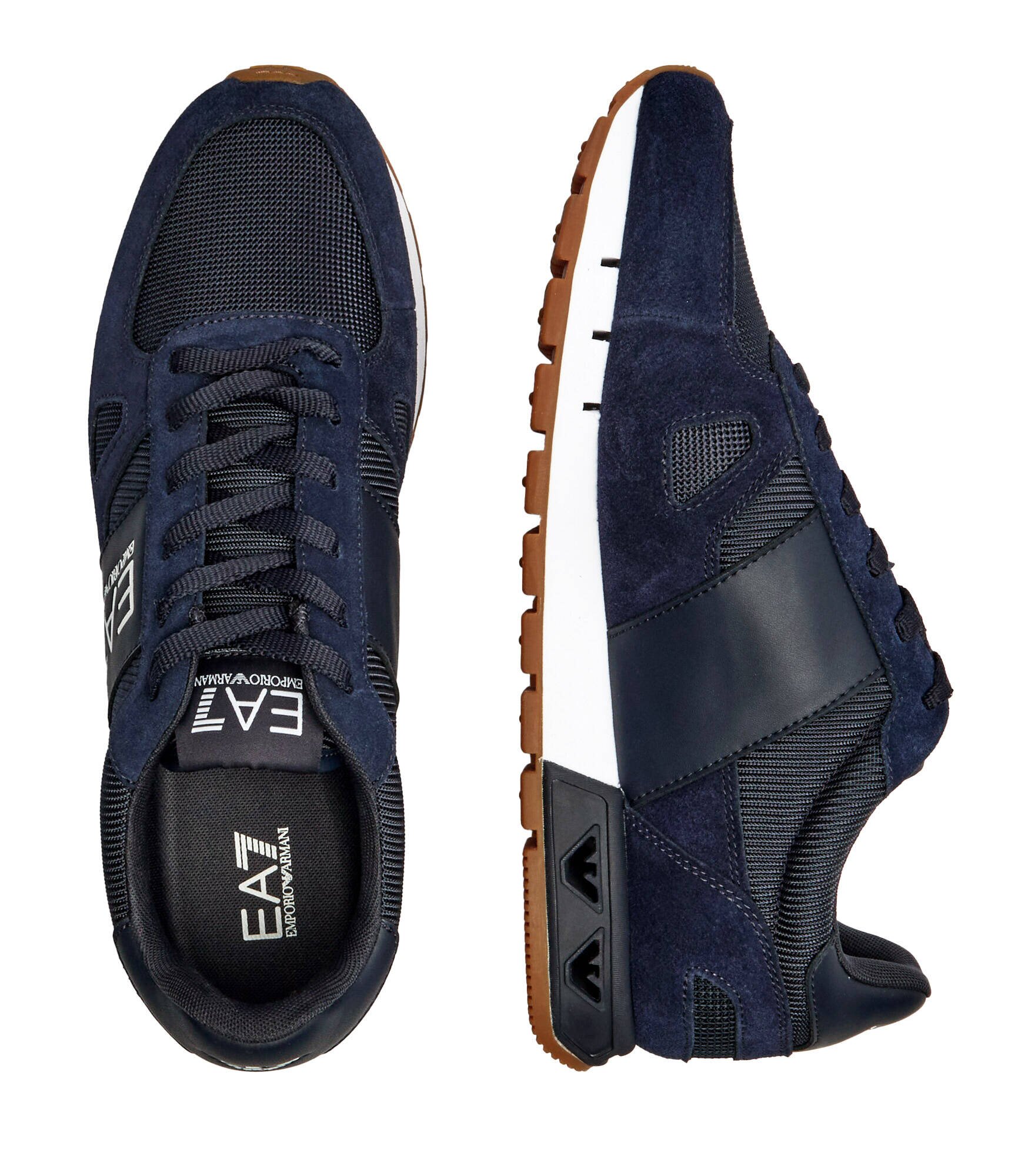 EA7 Sneakers | piele întoarsă