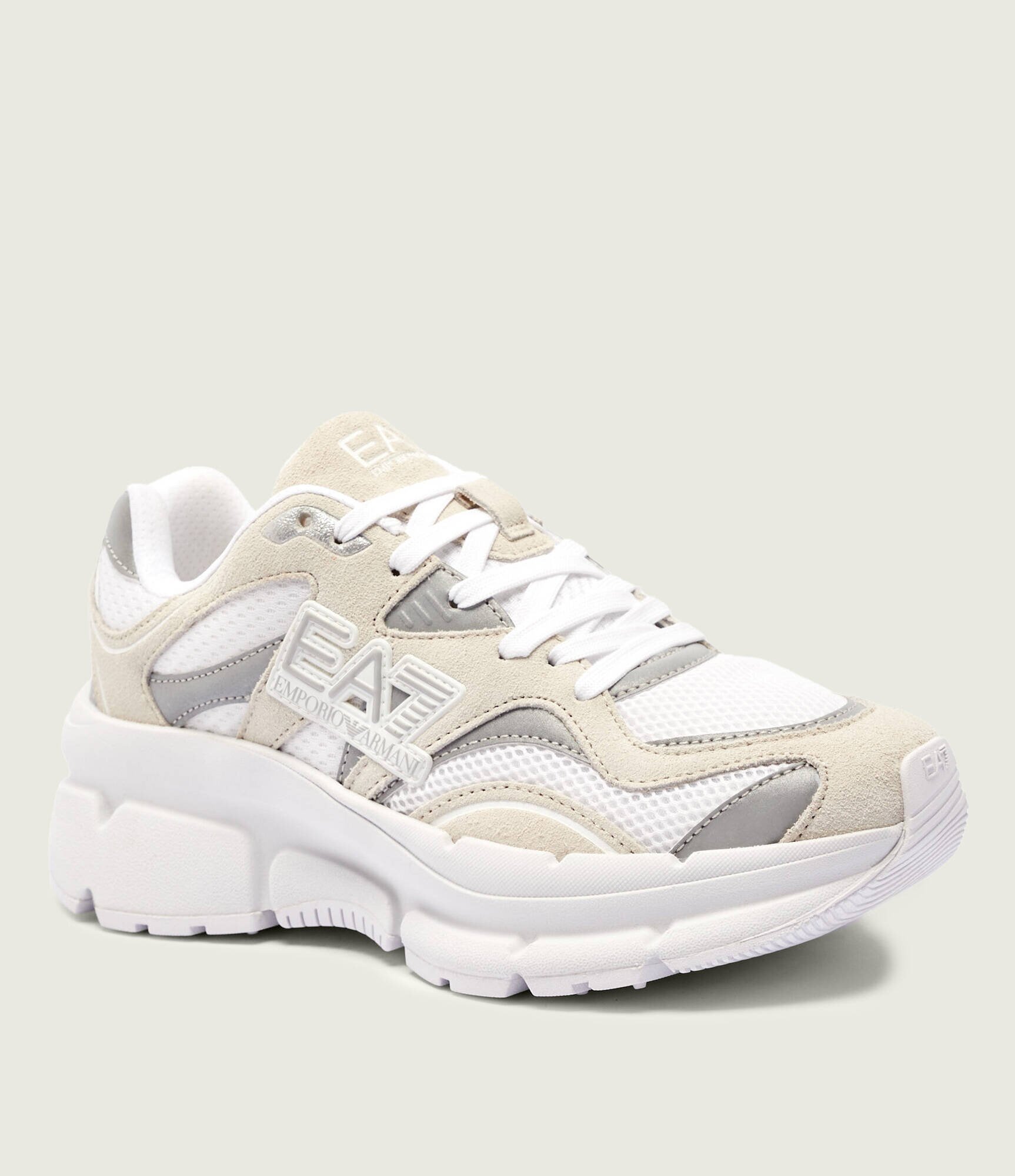 EA7 Sneakers | piele întoarsă