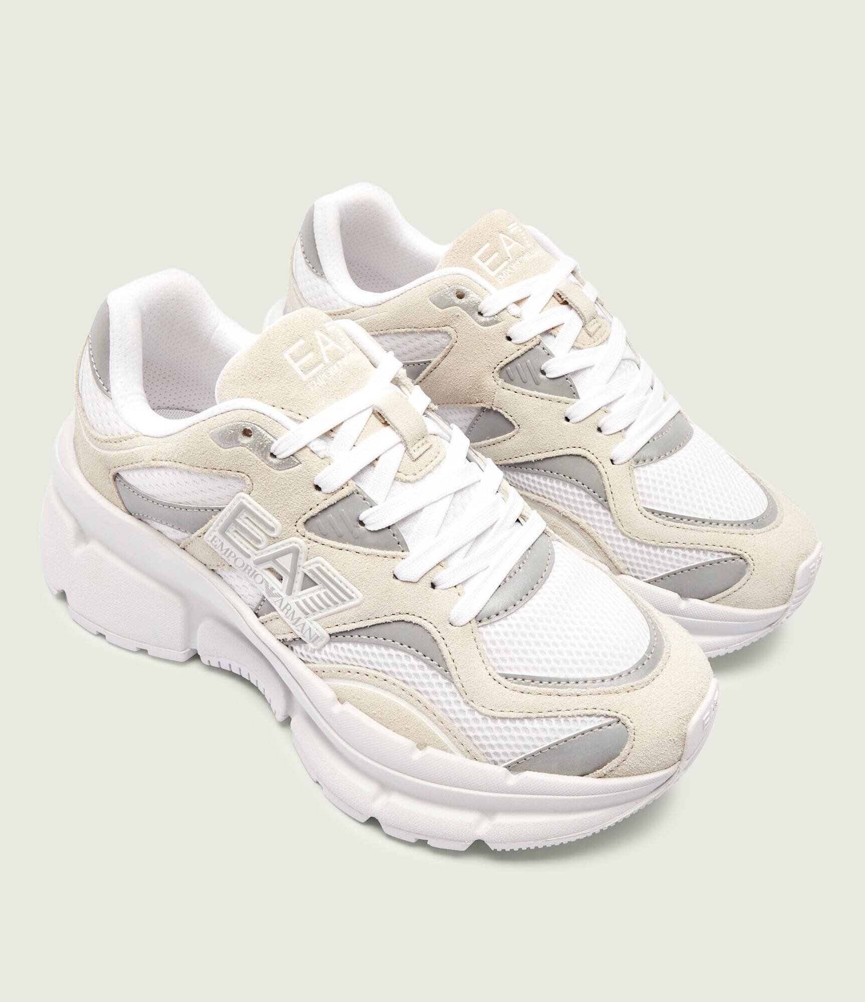 EA7 Sneakers | piele întoarsă