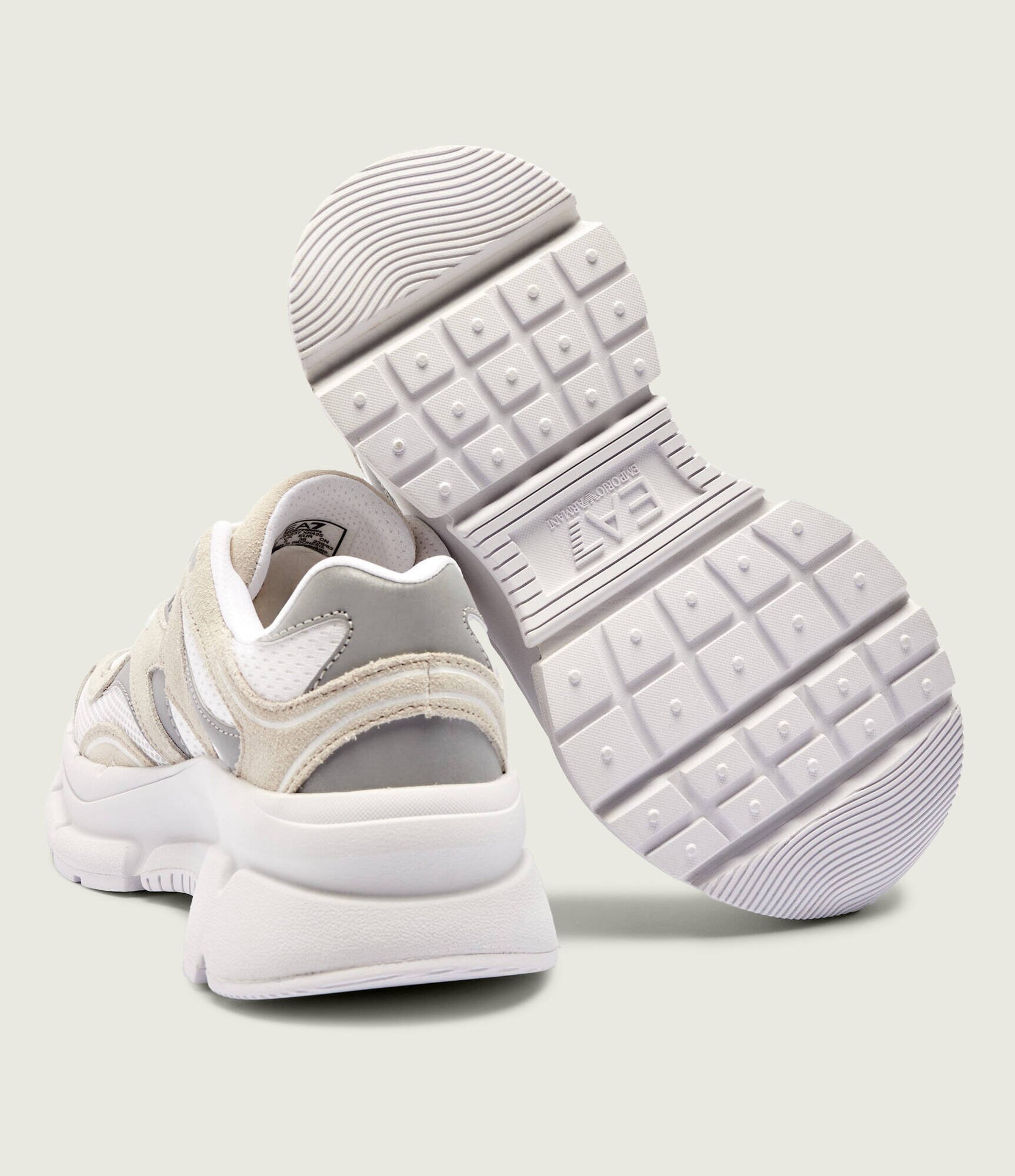EA7 Sneakers | piele întoarsă