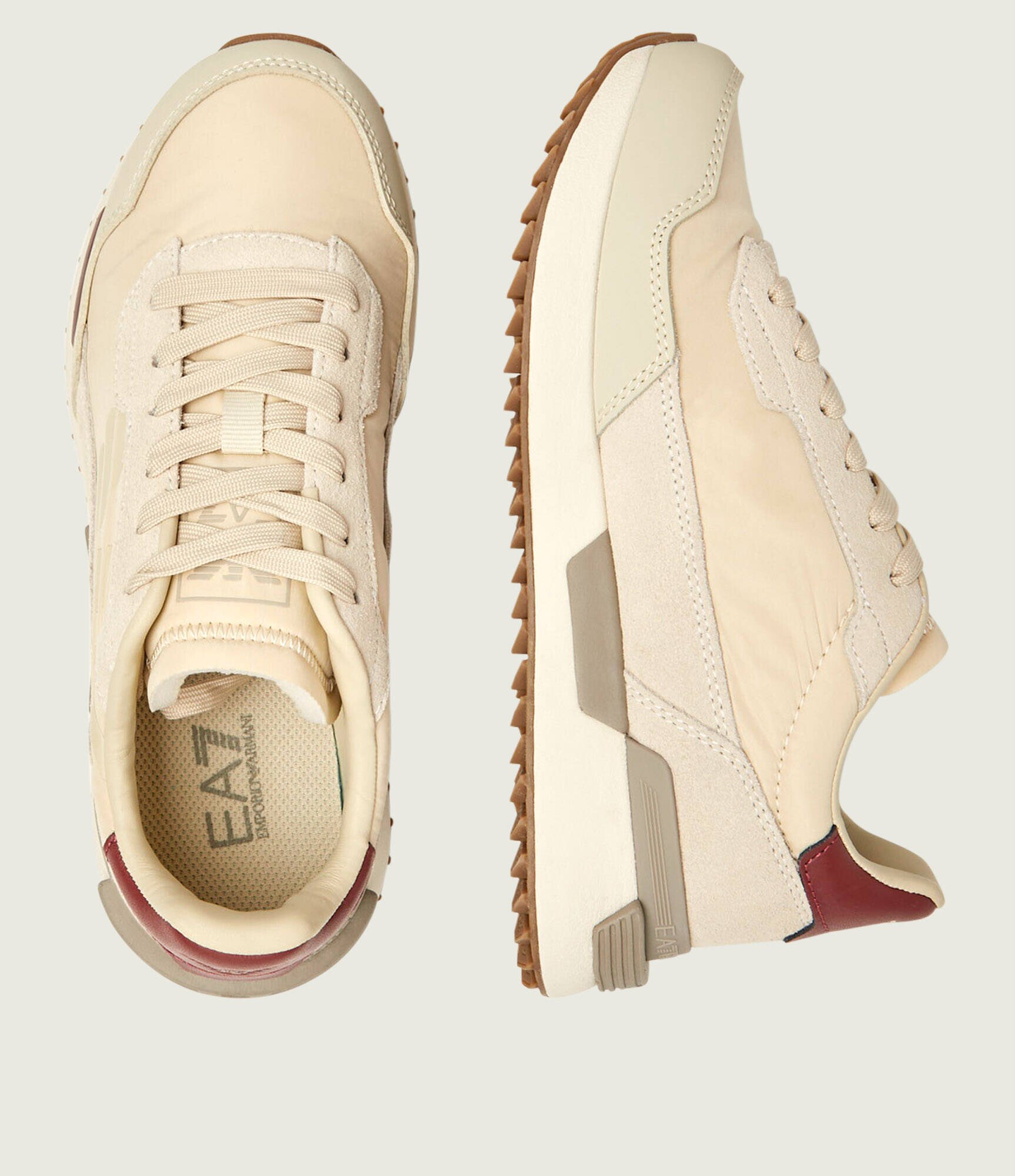 EA7 Sneakers | piele întoarsă