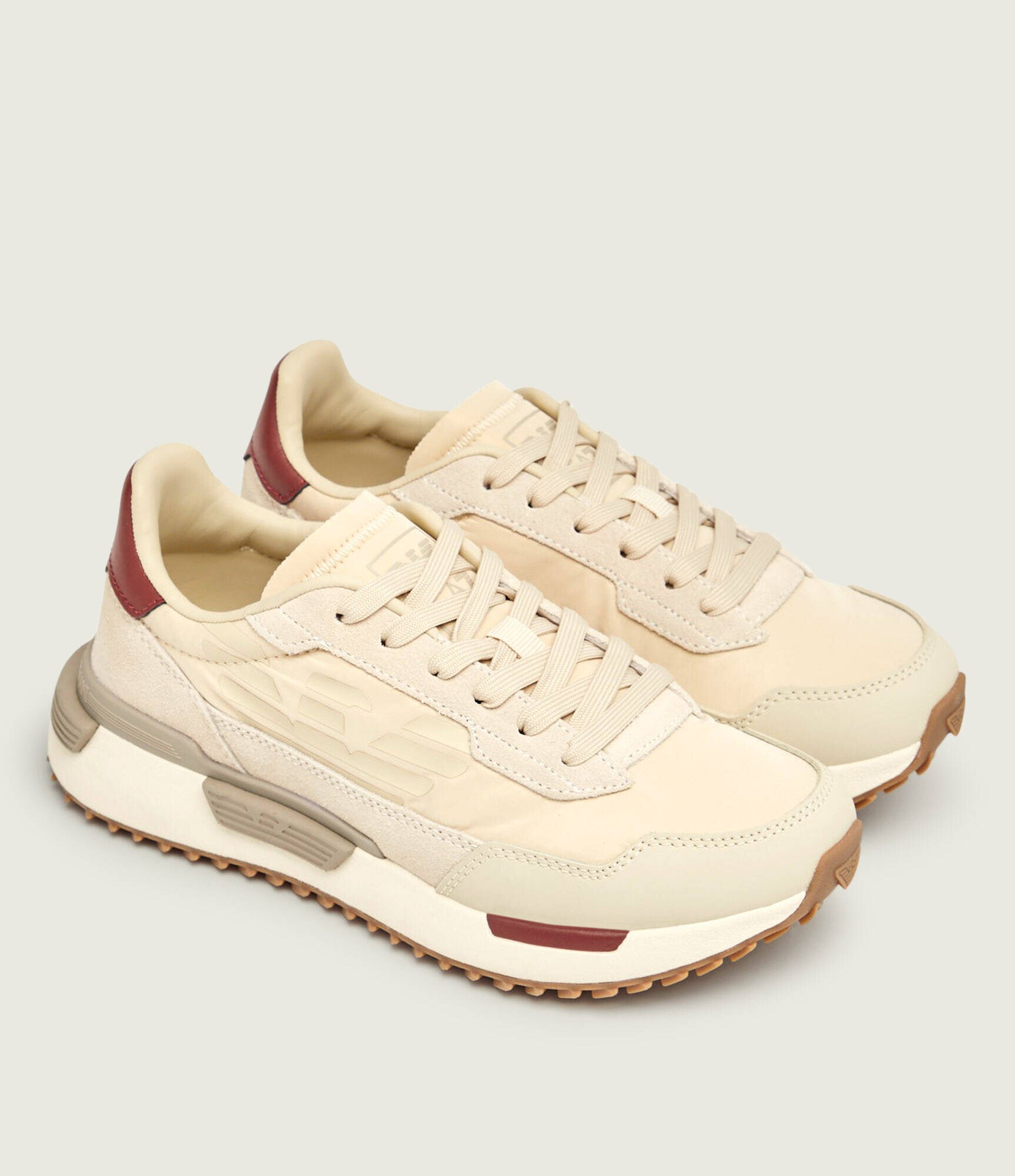 EA7 Sneakers | piele întoarsă