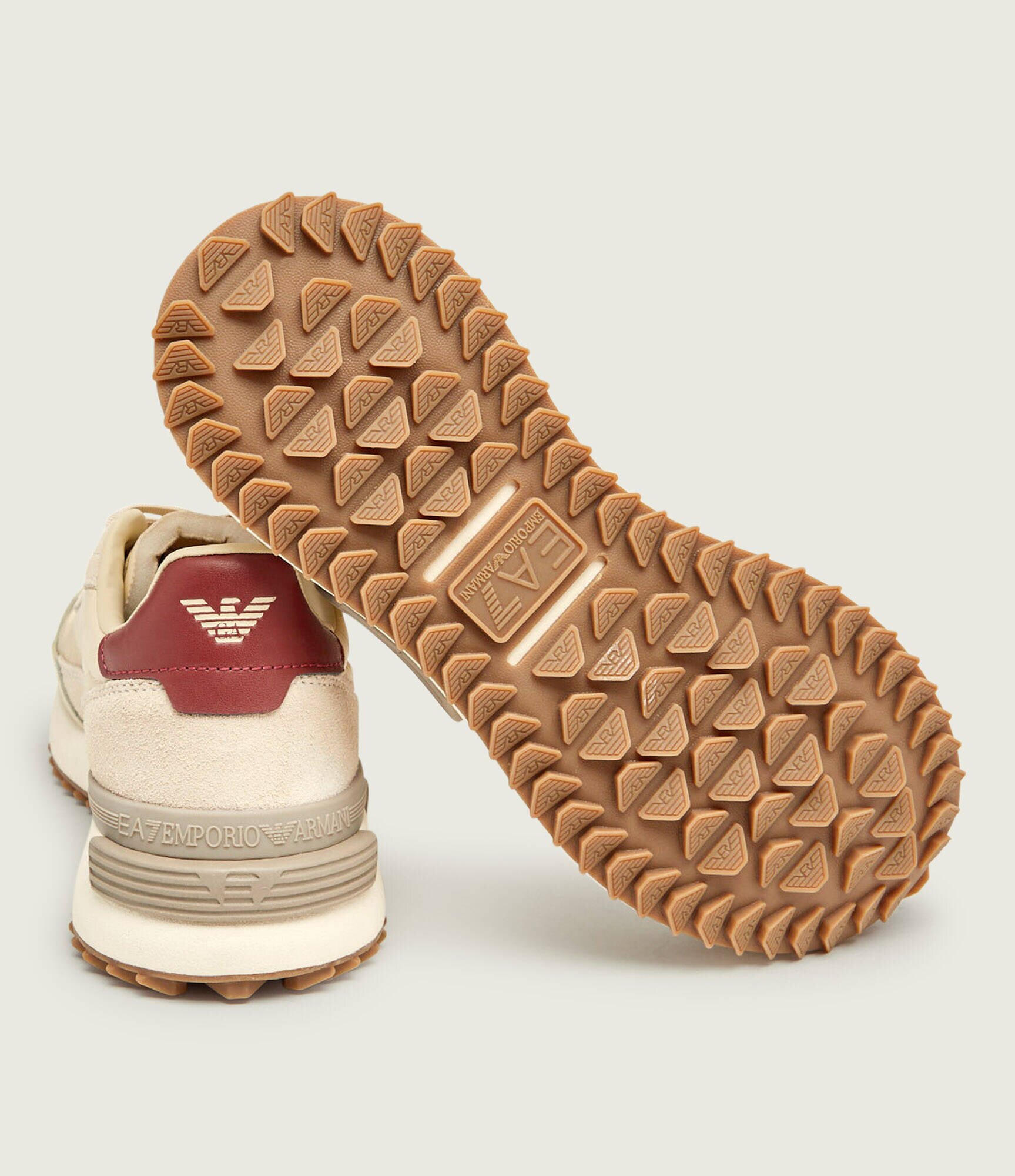 EA7 Sneakers | piele întoarsă