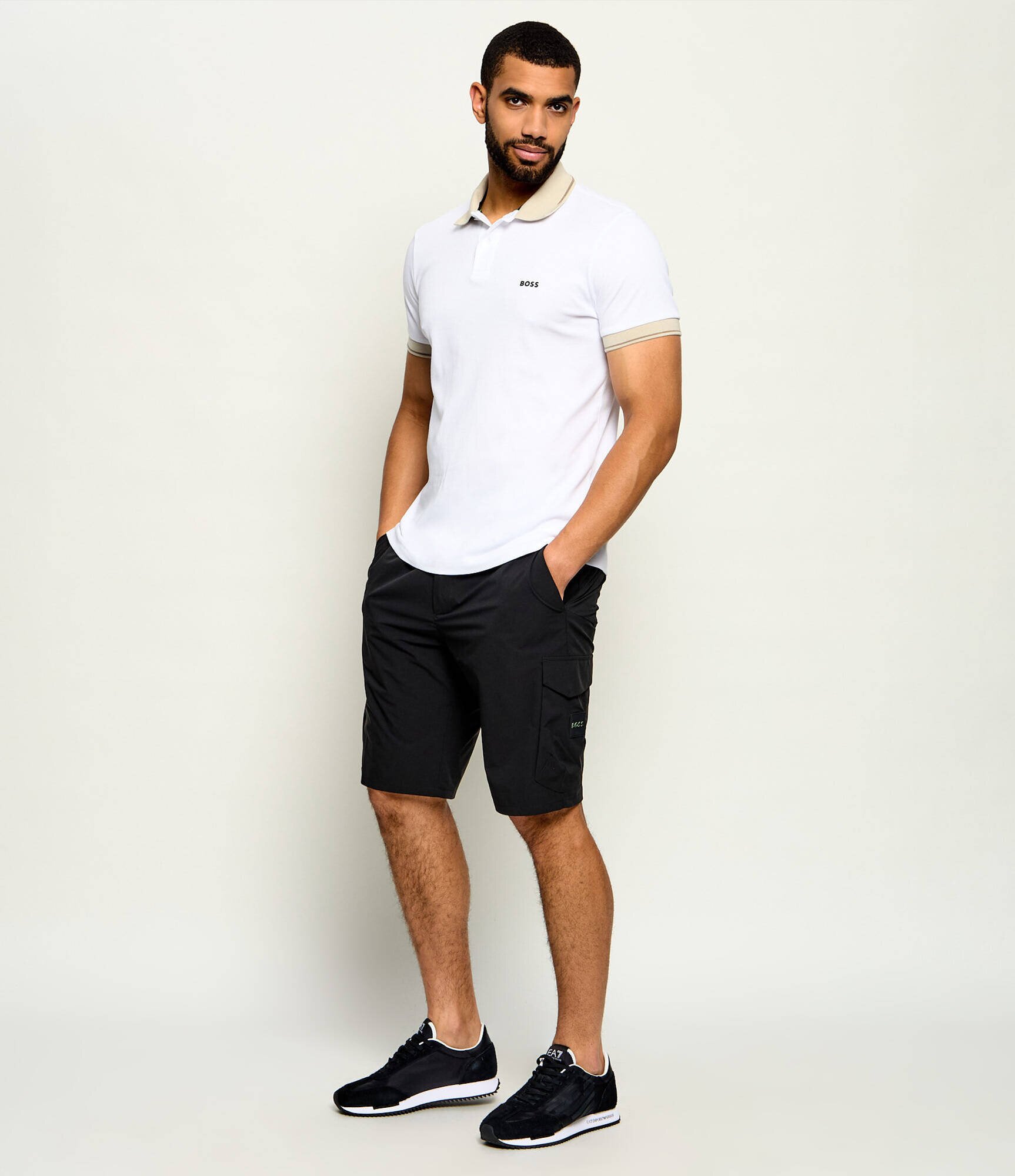 EA7 Sneakers | piele întoarsă