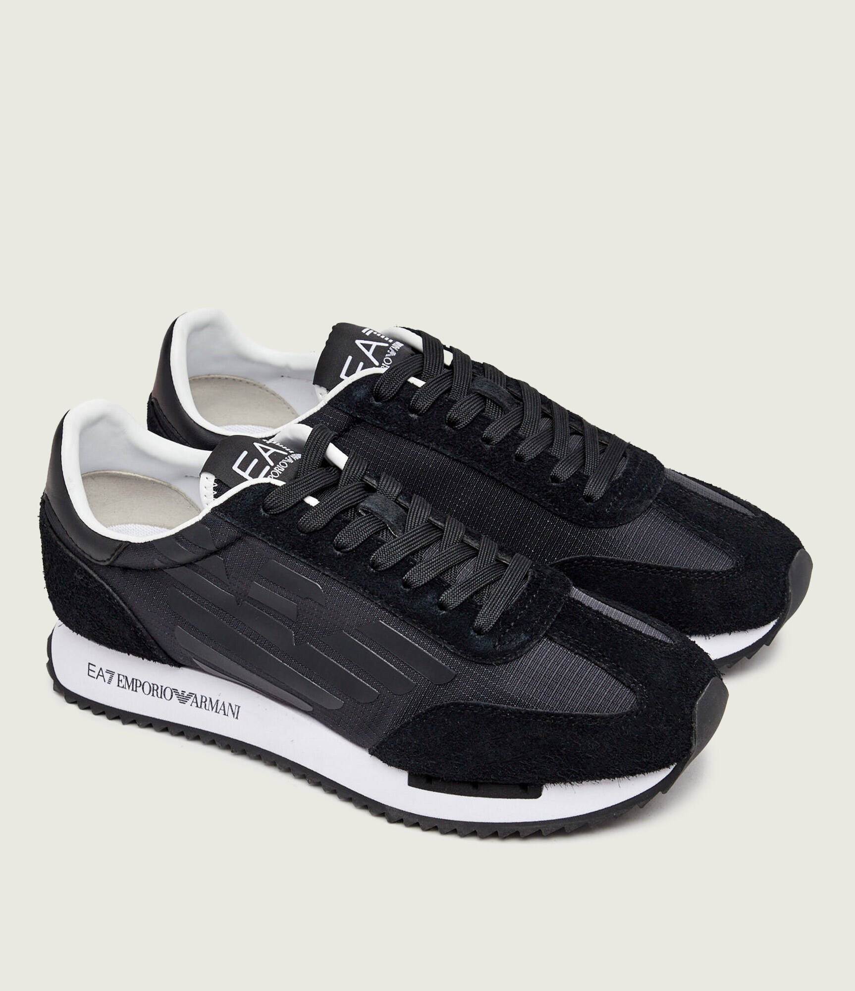 EA7 Sneakers | piele întoarsă
