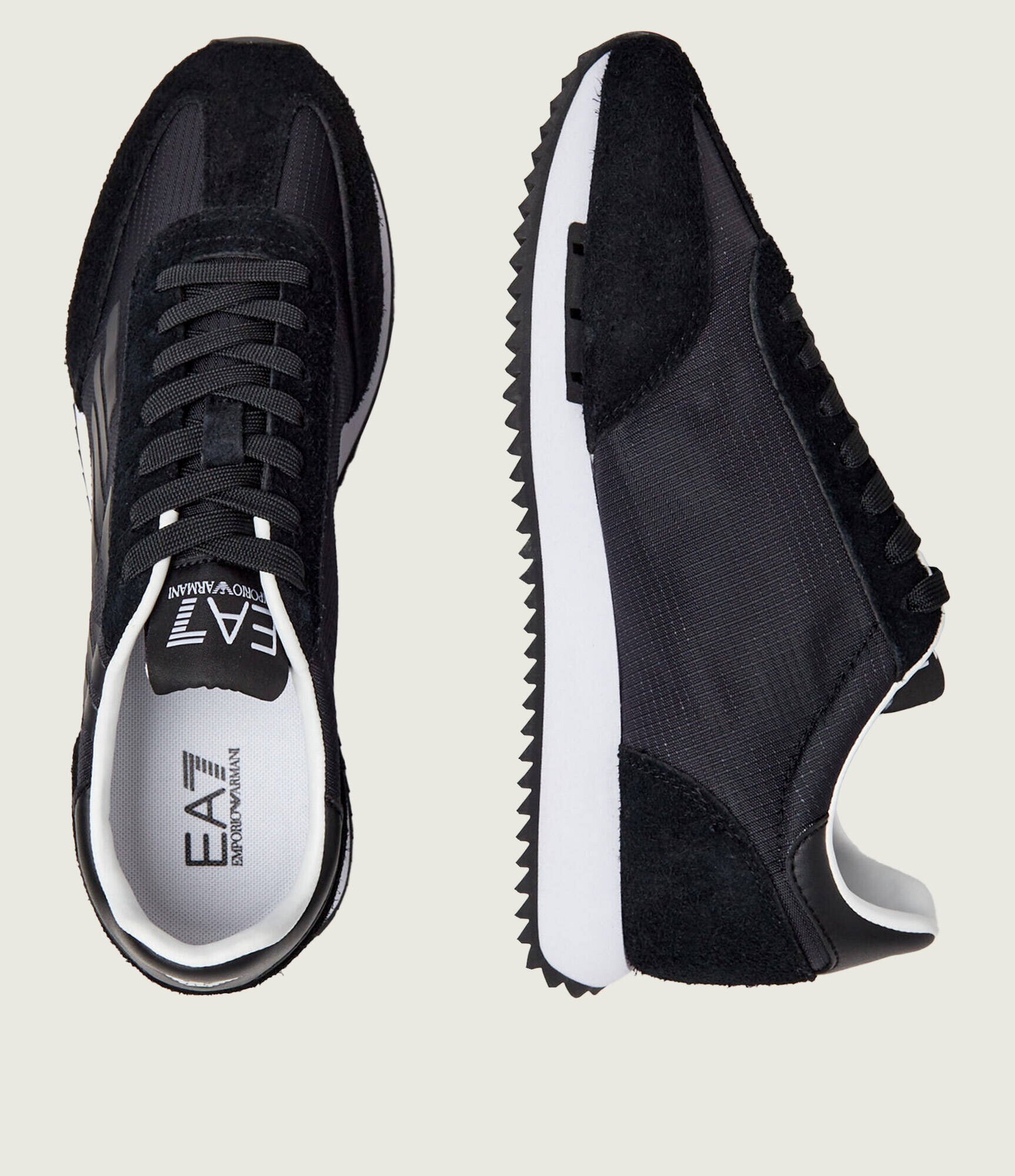 EA7 Sneakers | piele întoarsă