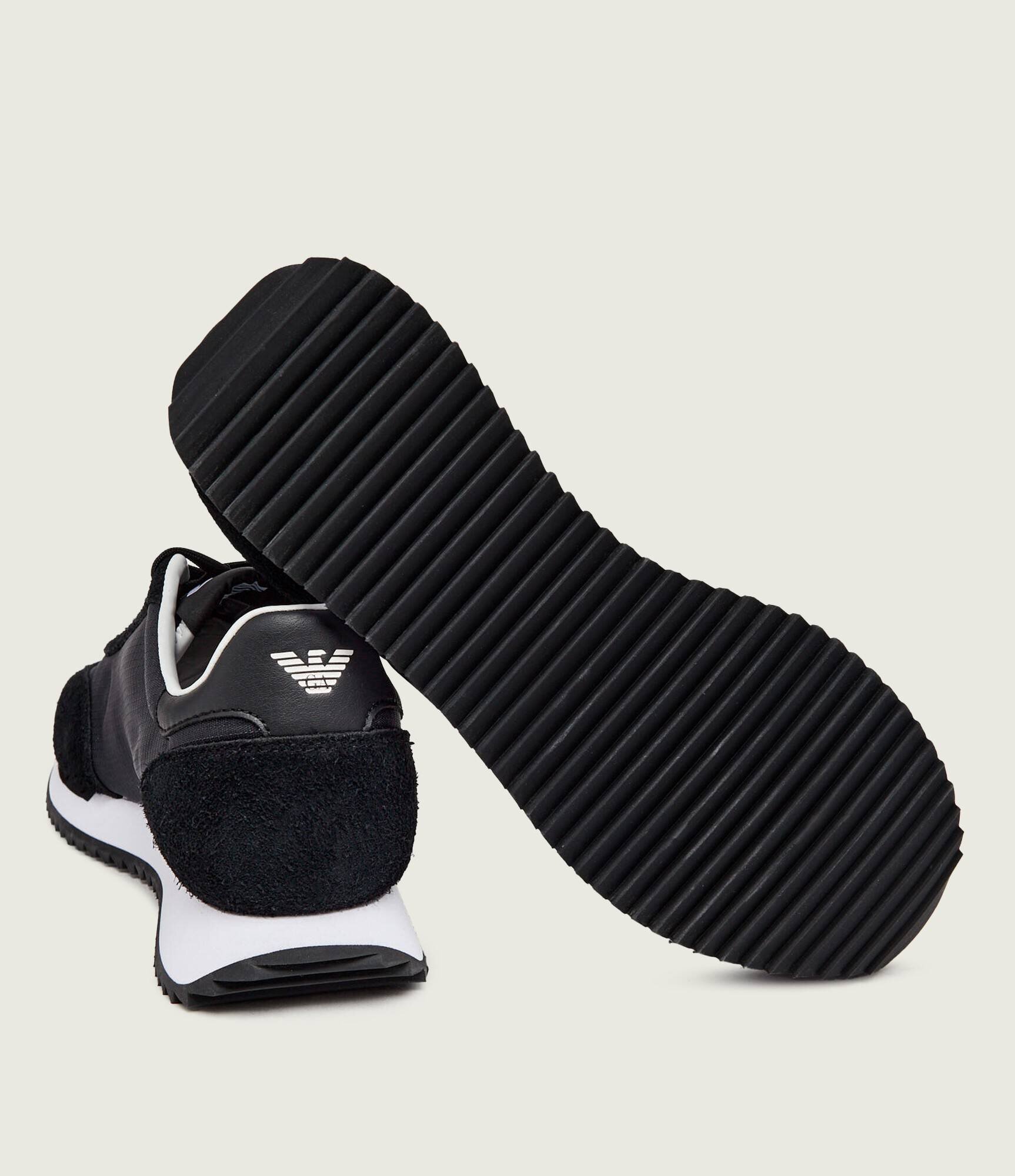 EA7 Sneakers | piele întoarsă