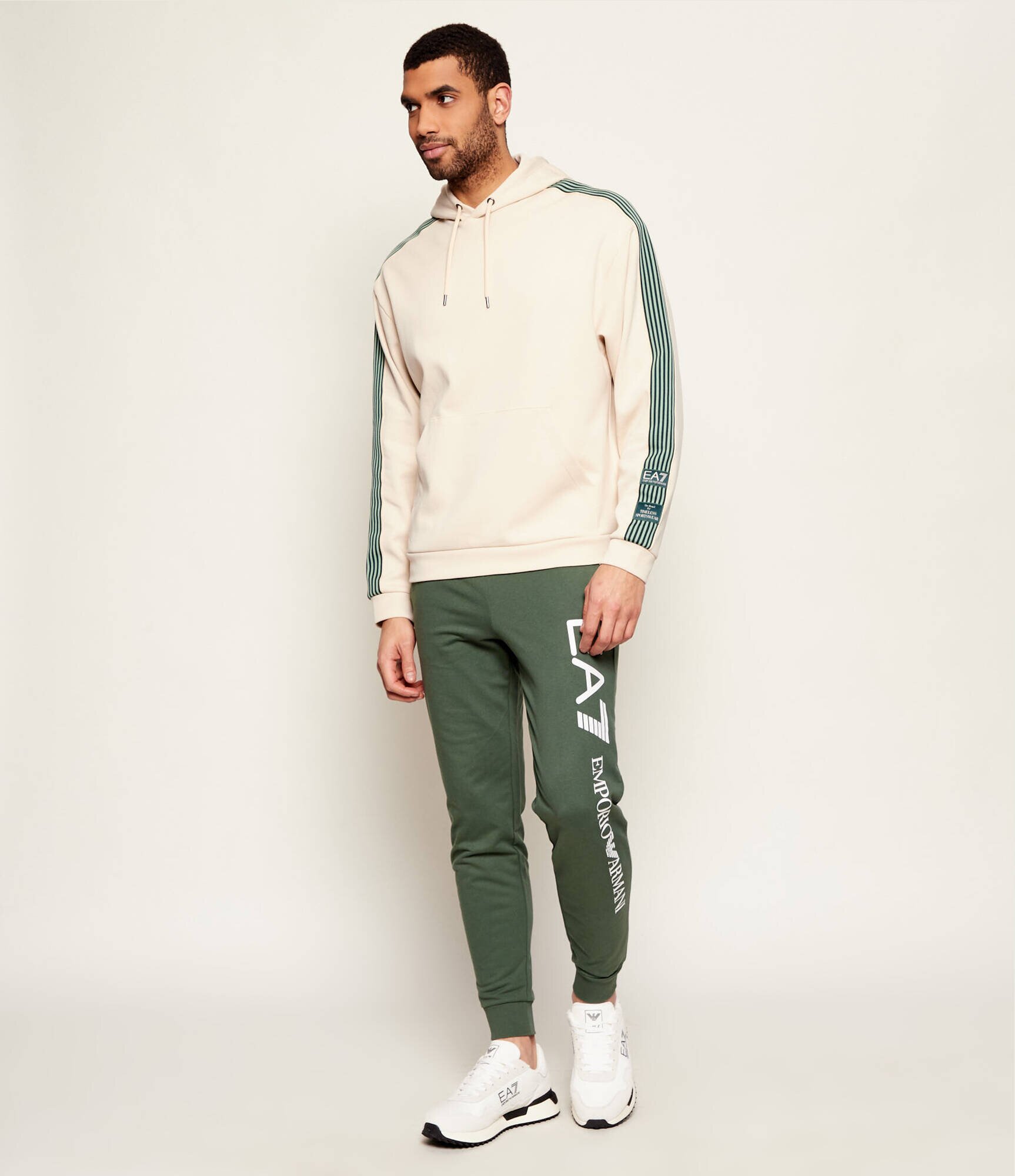 EA7 Sneakers | piele întoarsă
