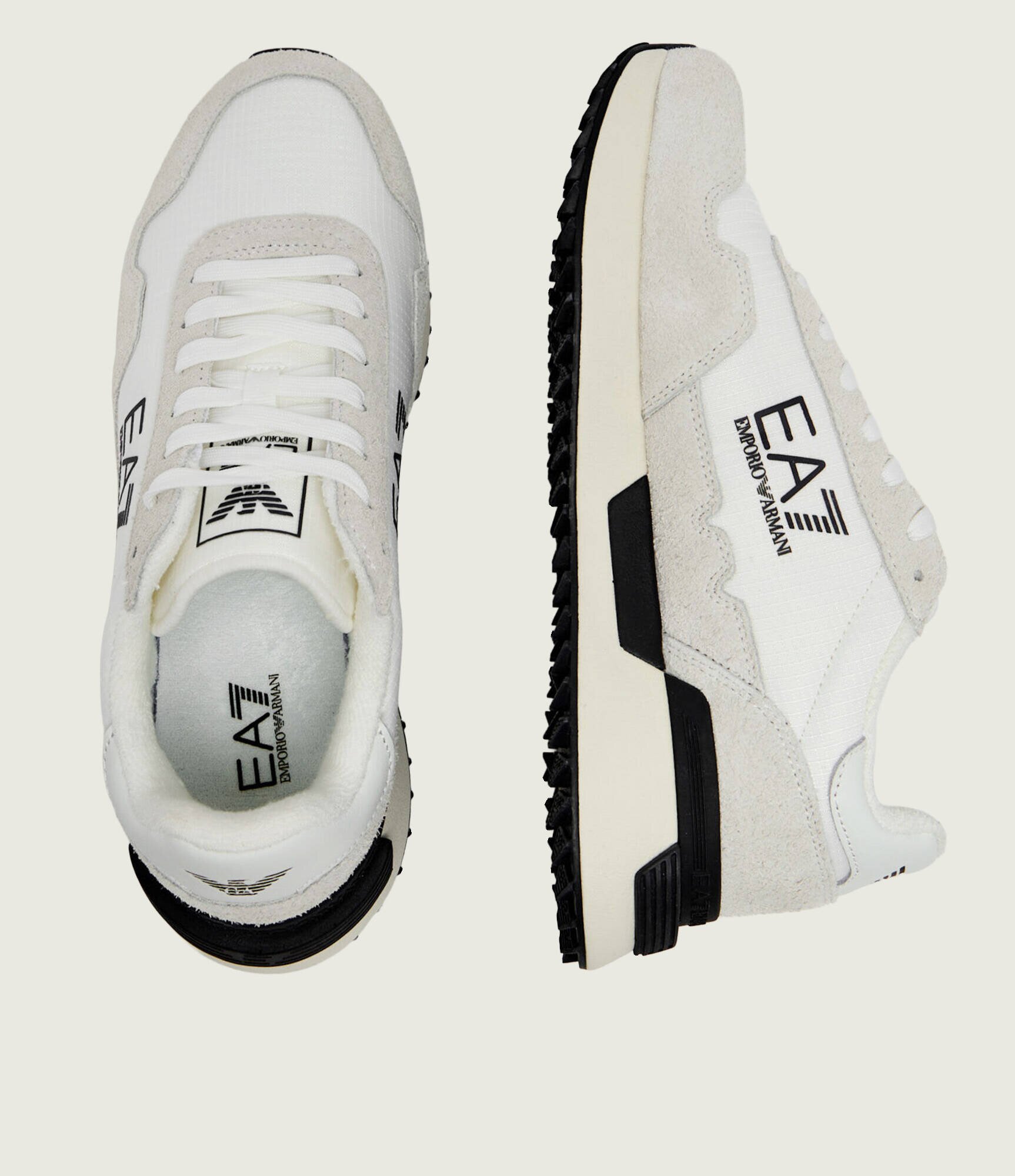 EA7 Sneakers | piele întoarsă