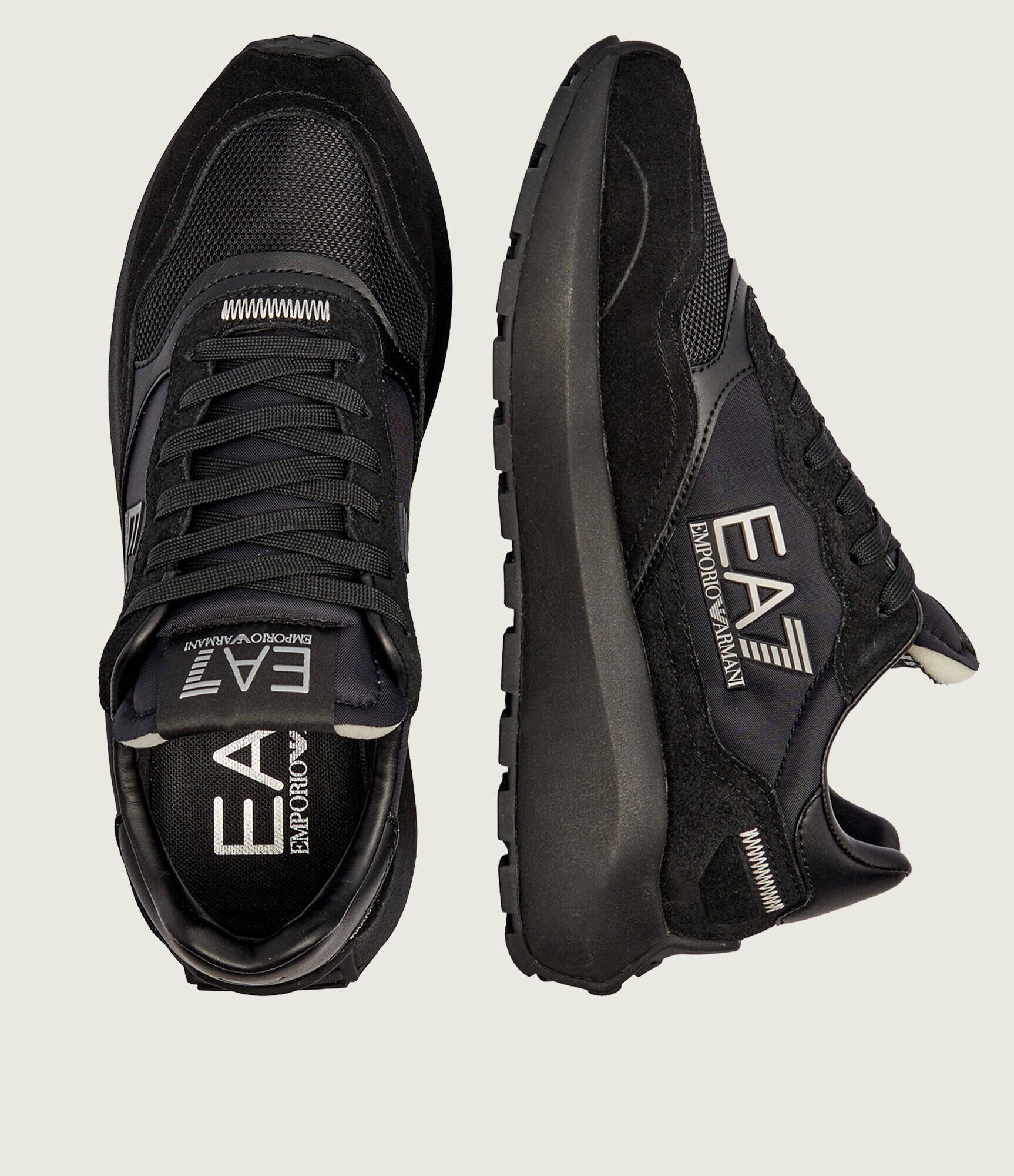 EA7 Sneakers | piele întoarsău