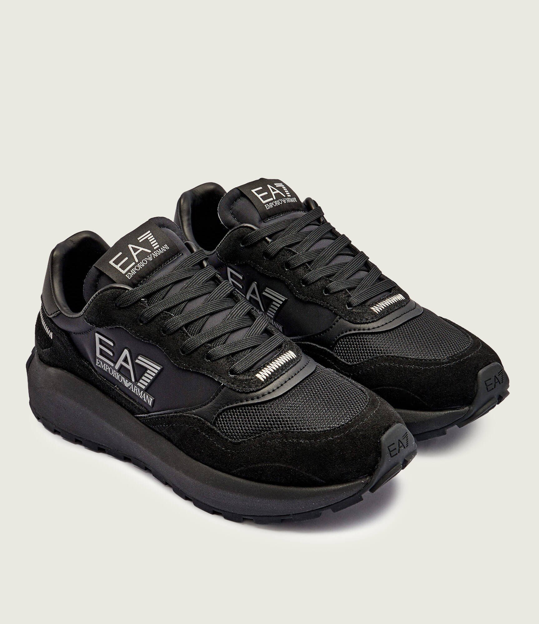 EA7 Sneakers | piele întoarsău