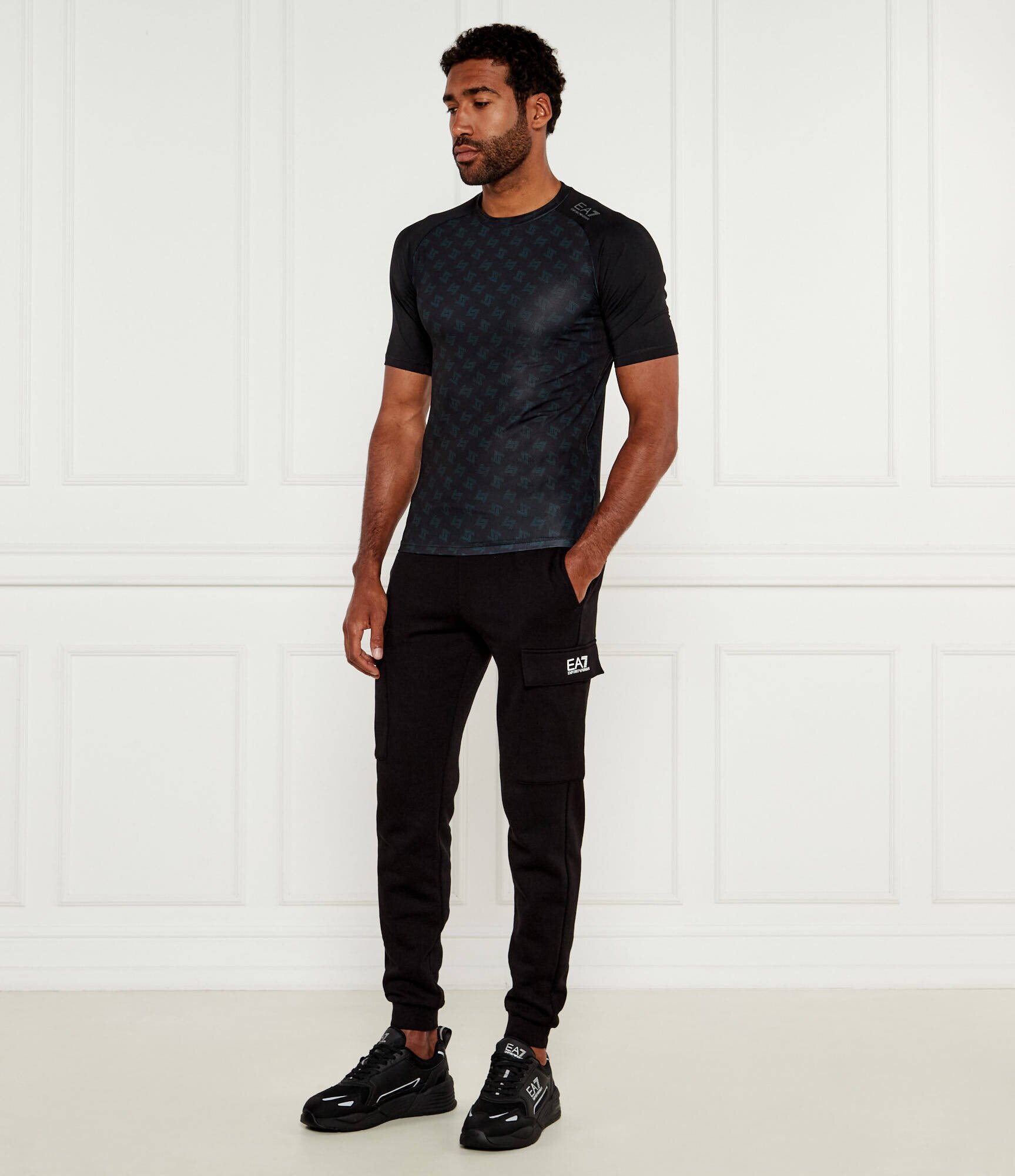 EA7 Tricou | Extra slim fit