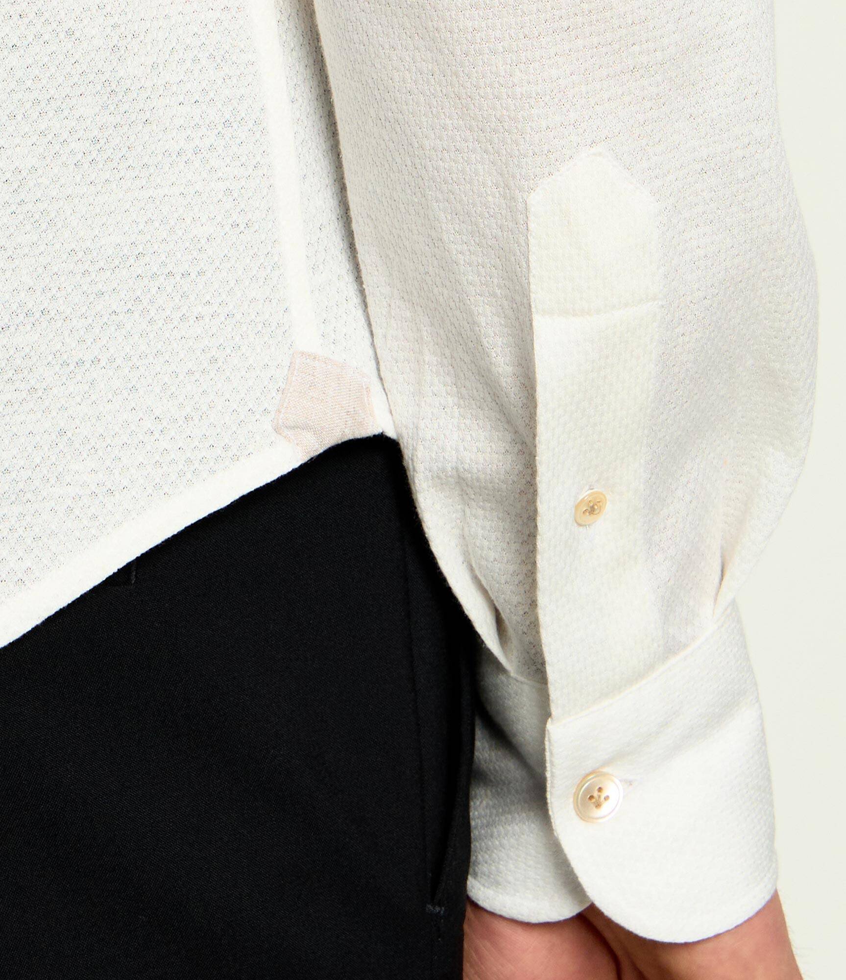 Eleventy Cămașă DANDY | Slim Fit | cu adaos de in
