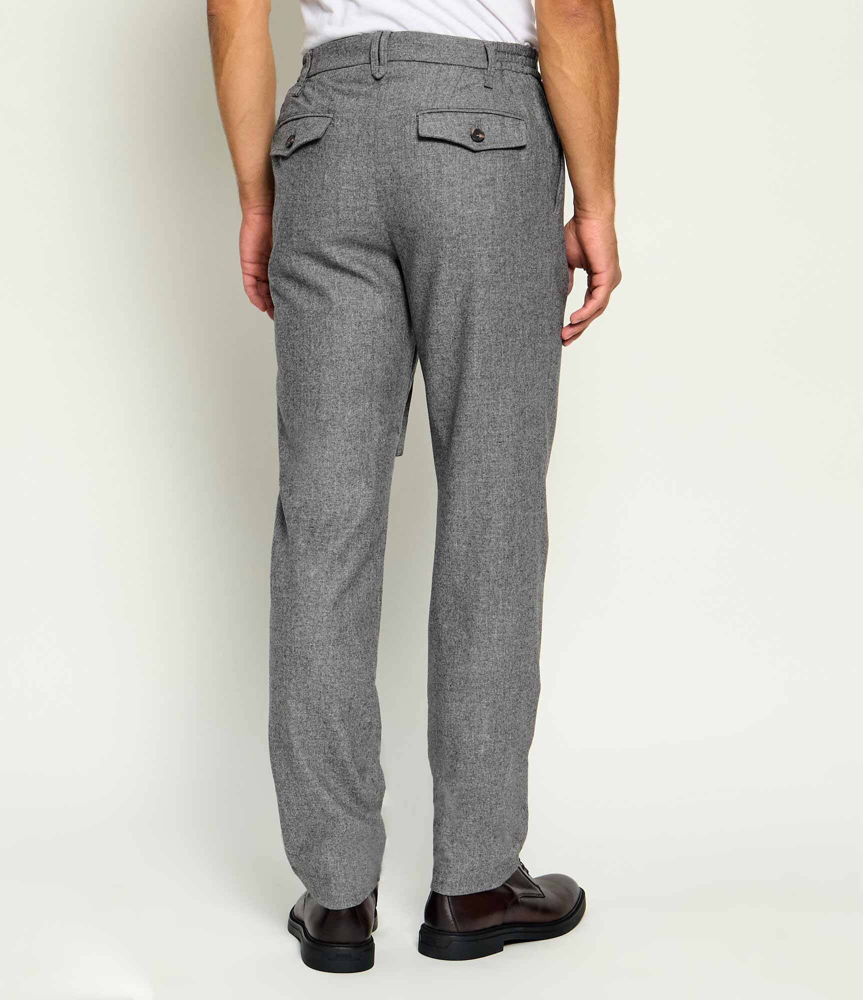 Eleventy De lână pantaloni | regular fit cu adaos de cașmir