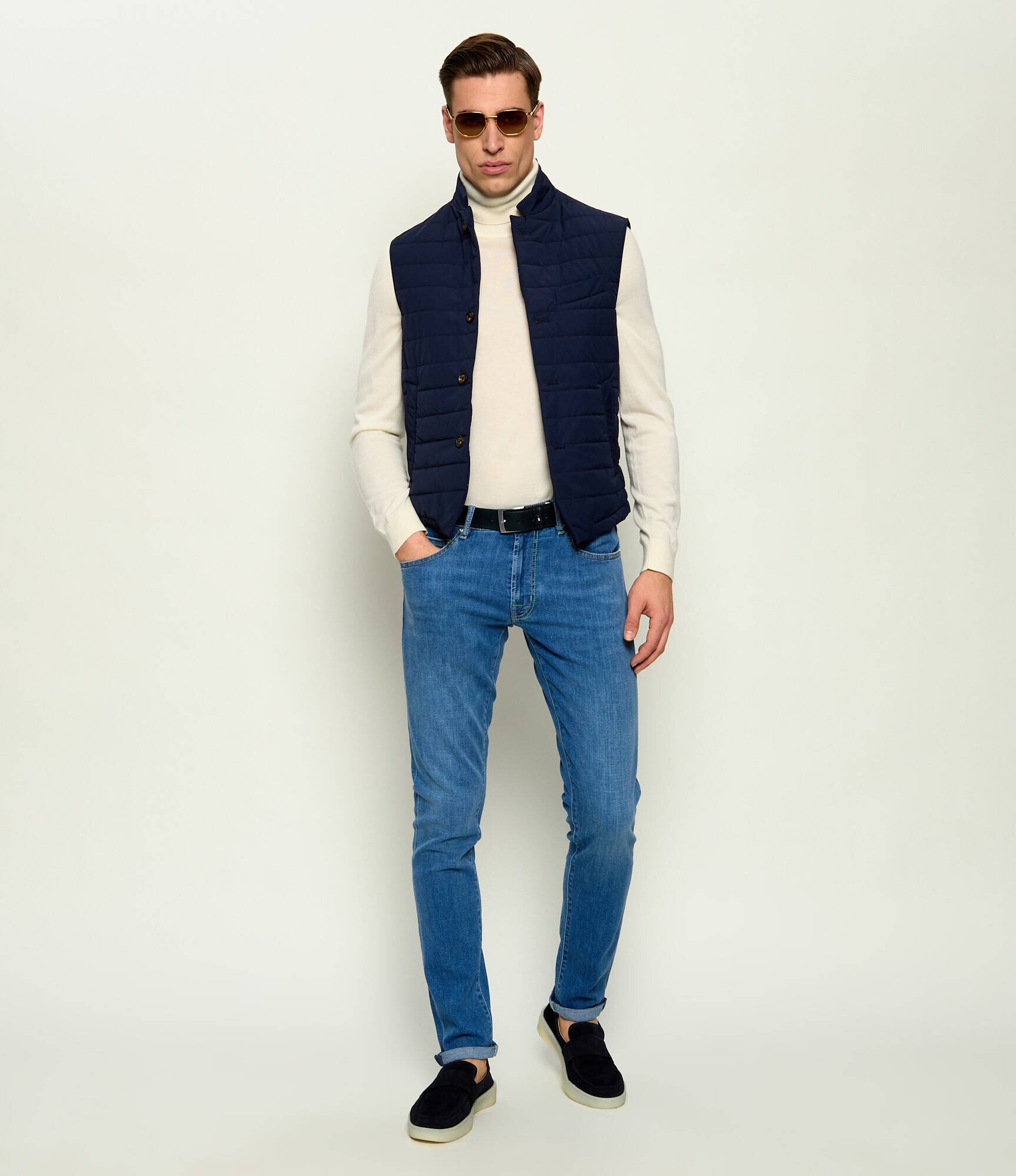 Eleventy De lână vestă | Slim Fit