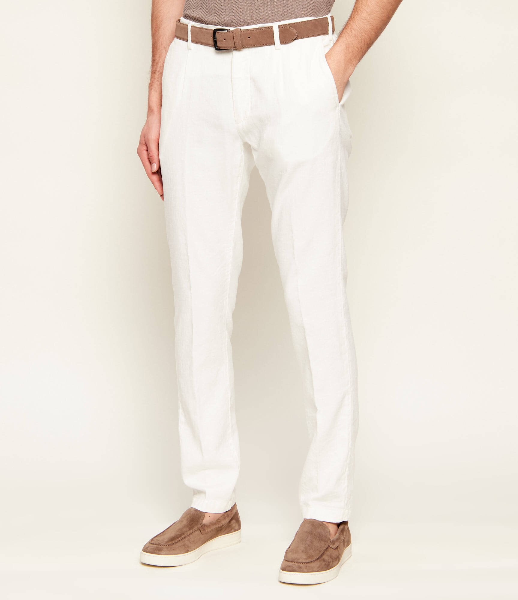 Eleventy Pantaloni MILANO | Slim Fit | cu adaos de in