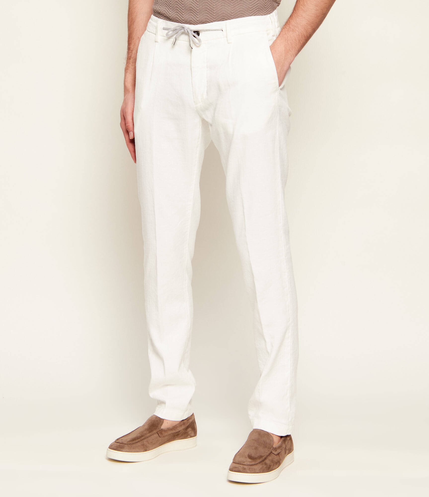 Eleventy Pantaloni MILANO | Slim Fit | cu adaos de in