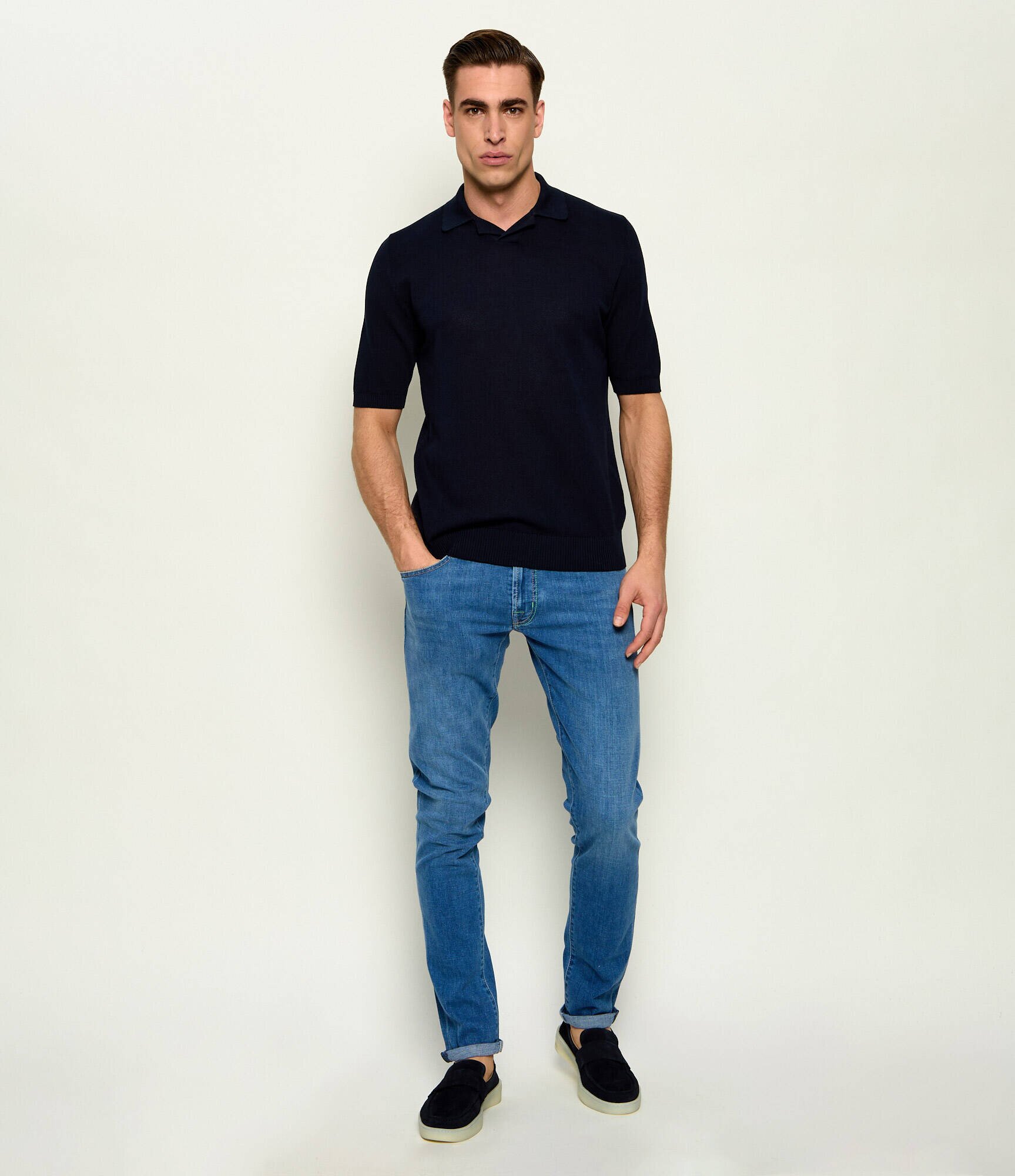 Eleventy Polo | Slim Fit