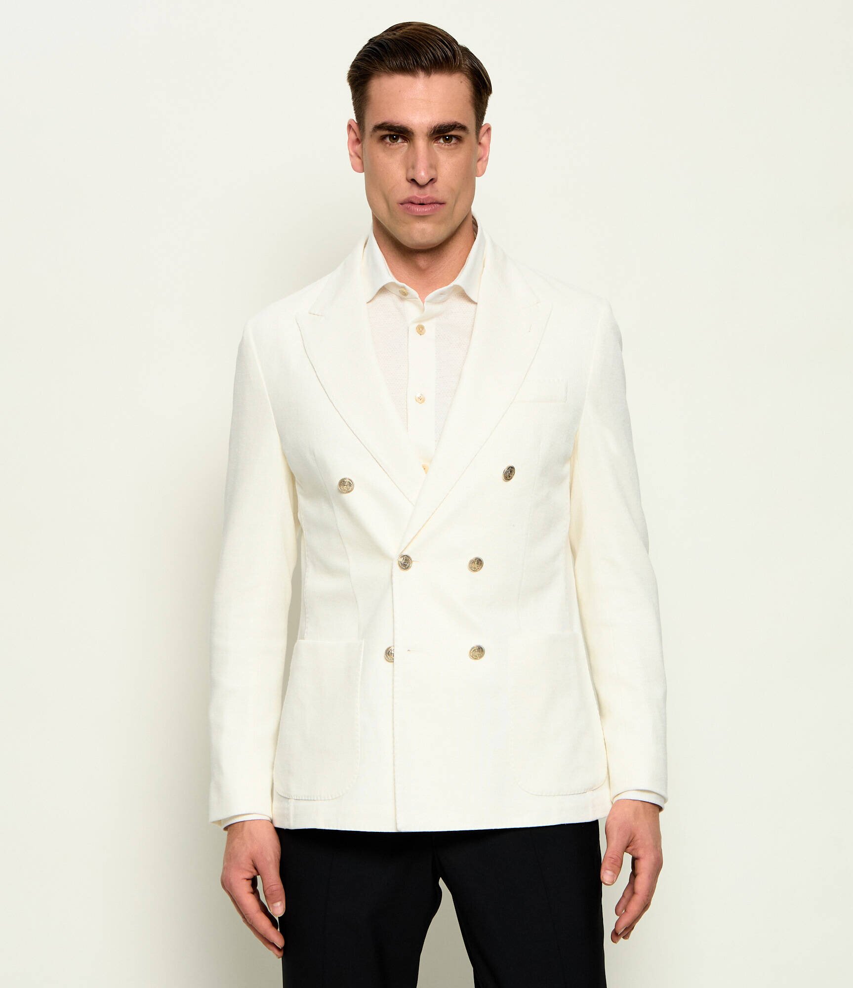 Eleventy Sacou | regular fit | cu adaos de in