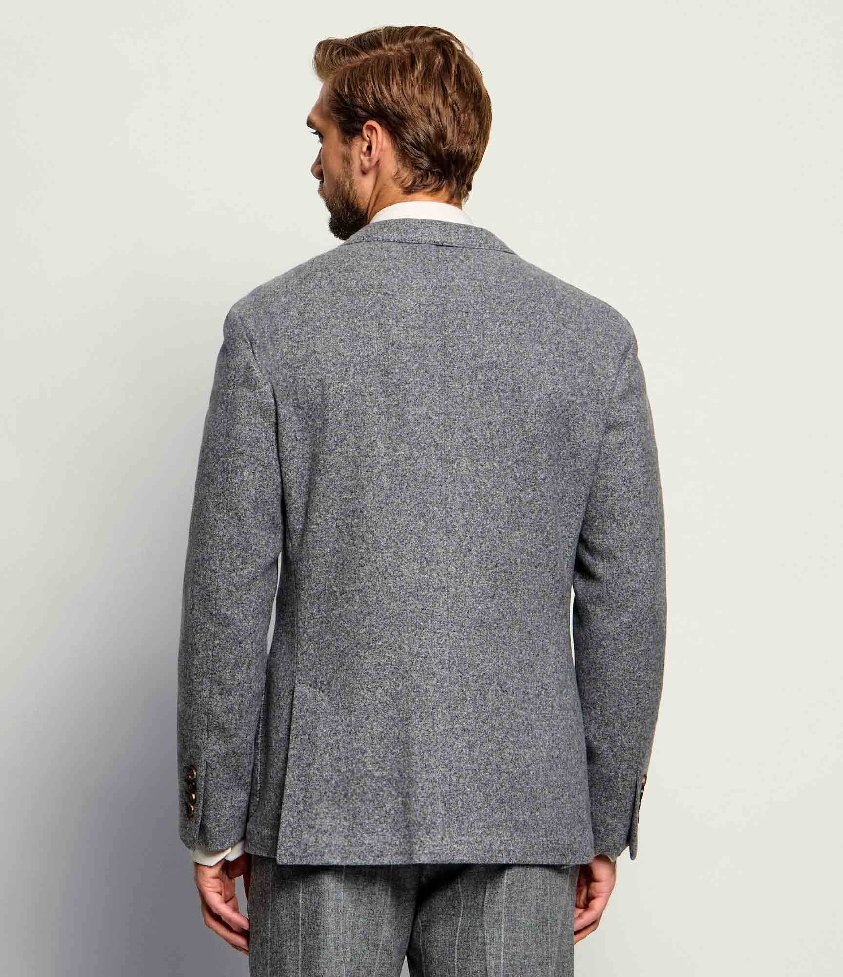 Eleventy Sacou | regular fit cu adaos de lână