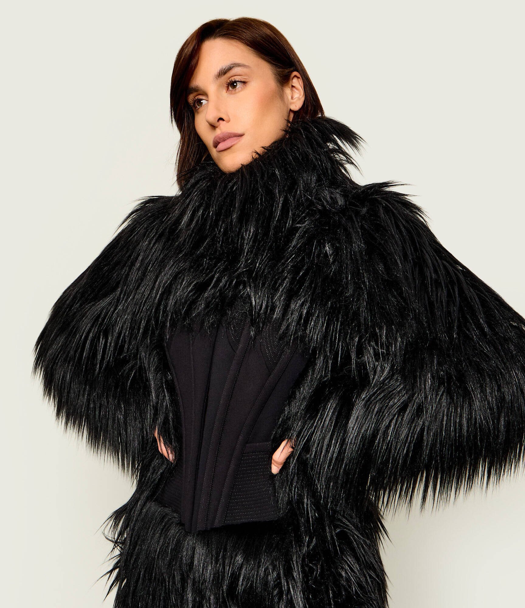 Elisabetta Franchi Blană