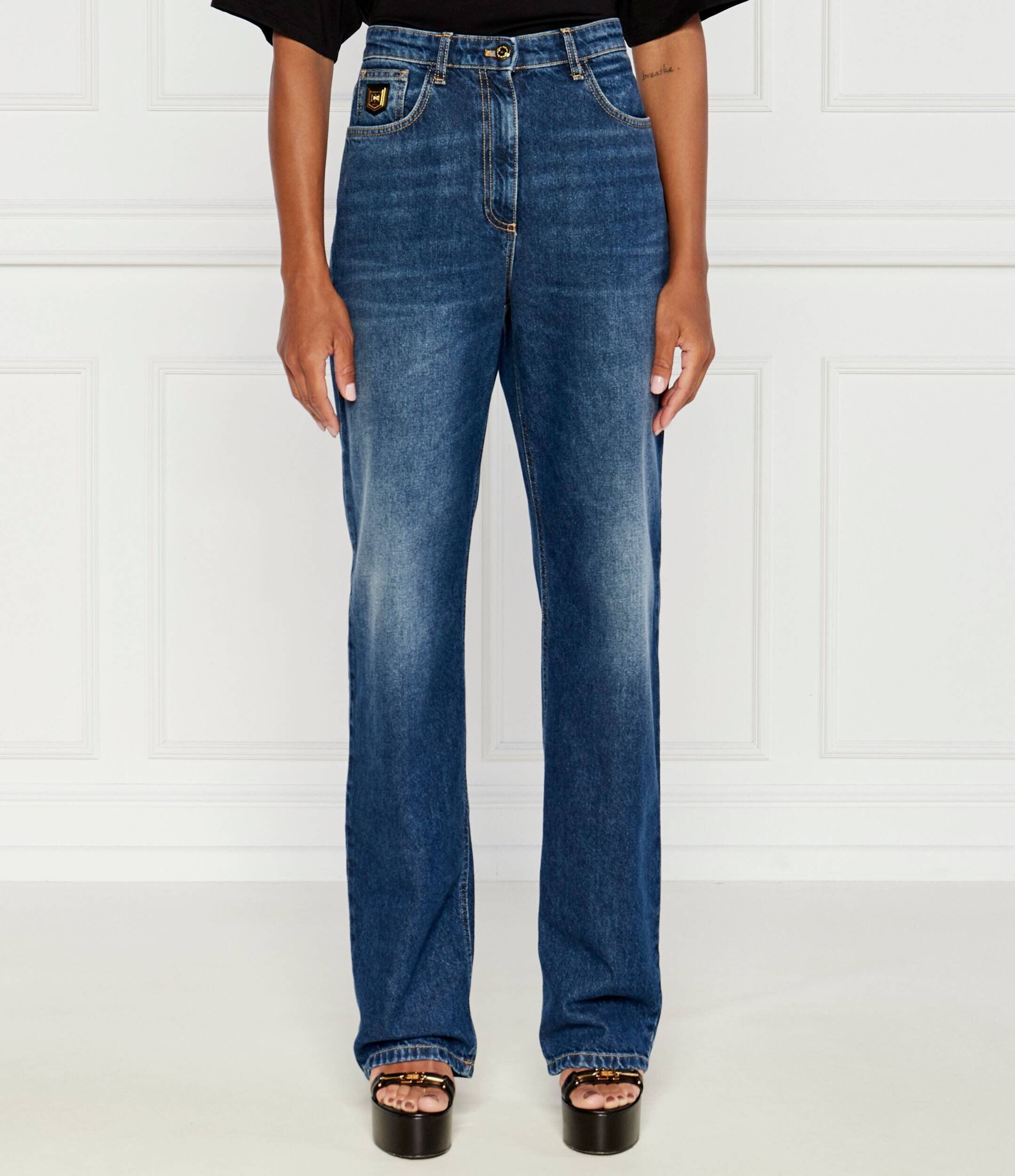 Elisabetta Franchi Blugi | Boyfriend fit