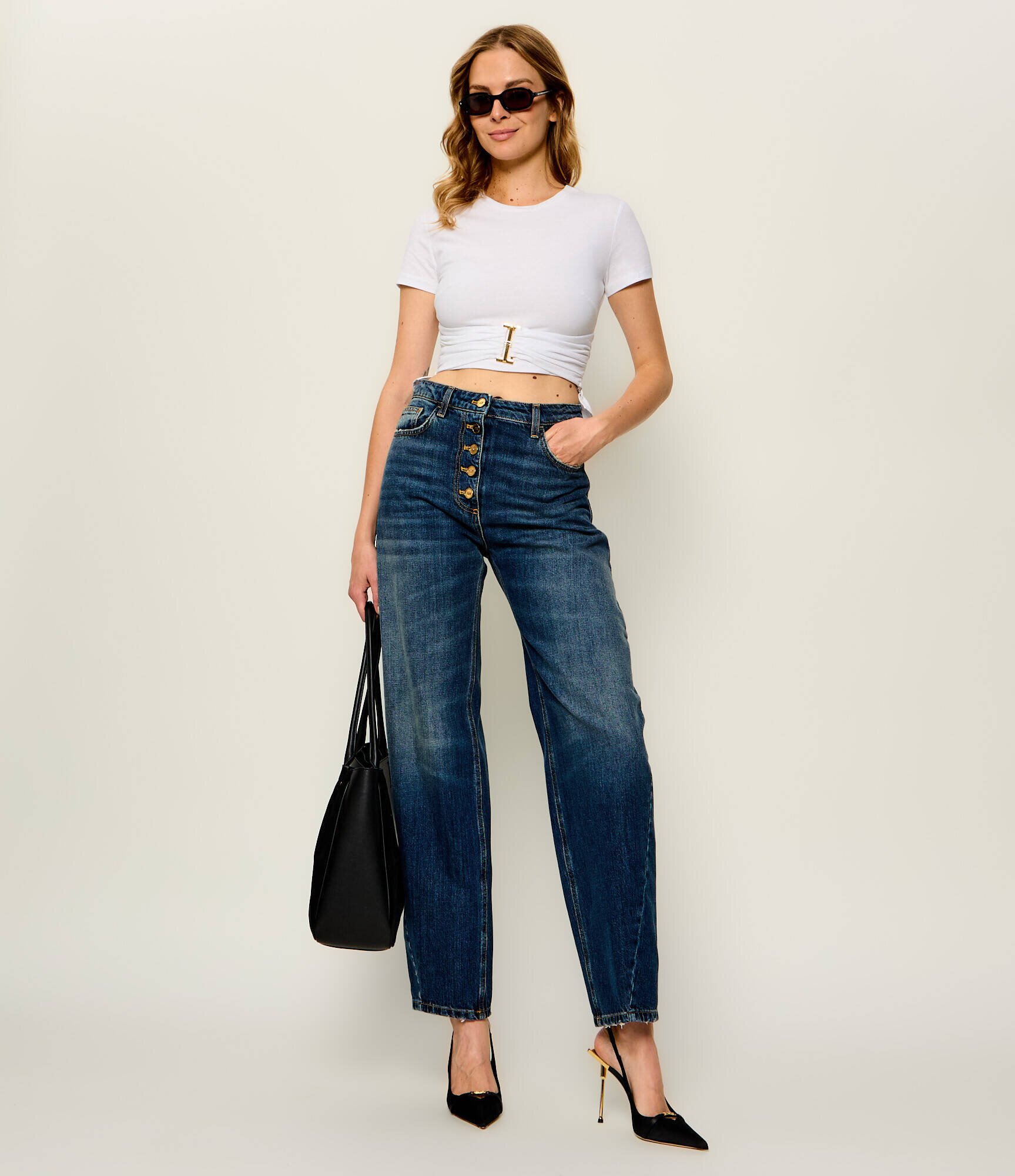 Elisabetta Franchi Blugi | carrot fit