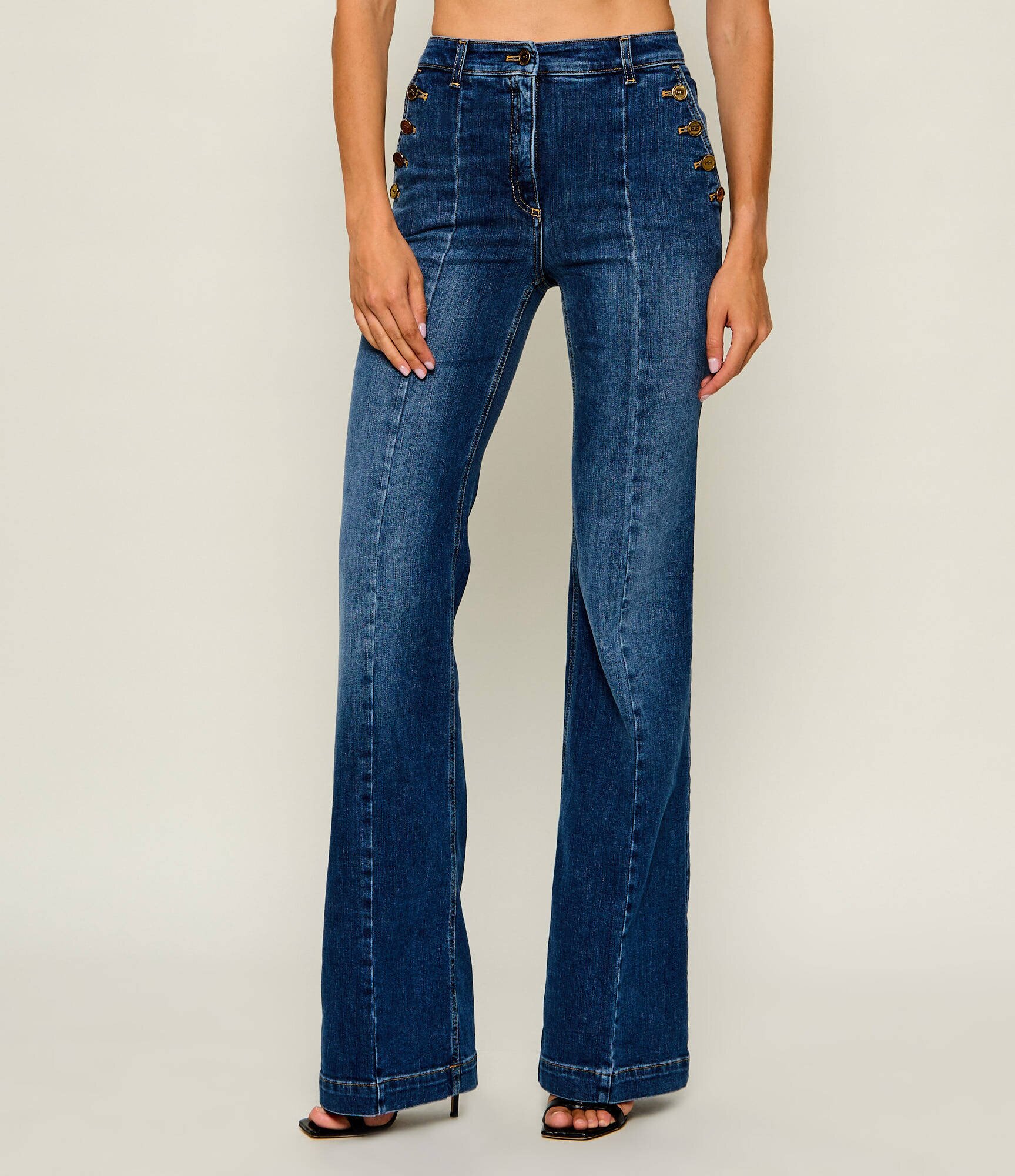 Elisabetta Franchi Blugi | flare fit