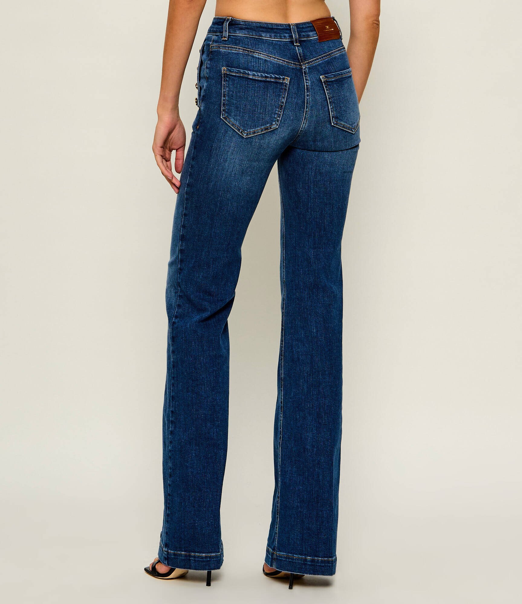 Elisabetta Franchi Blugi | flare fit