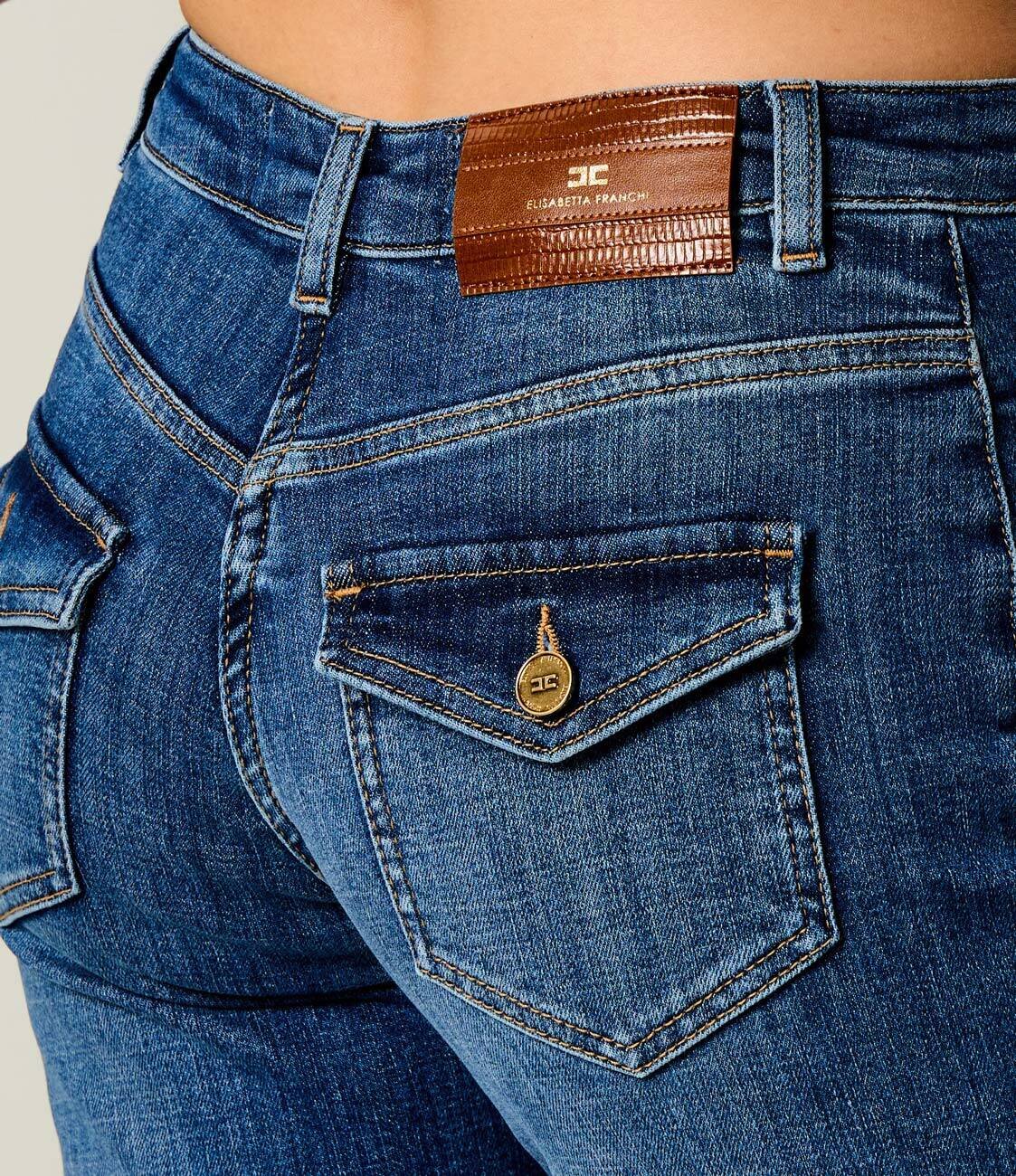 Elisabetta Franchi Blugi | flare fit