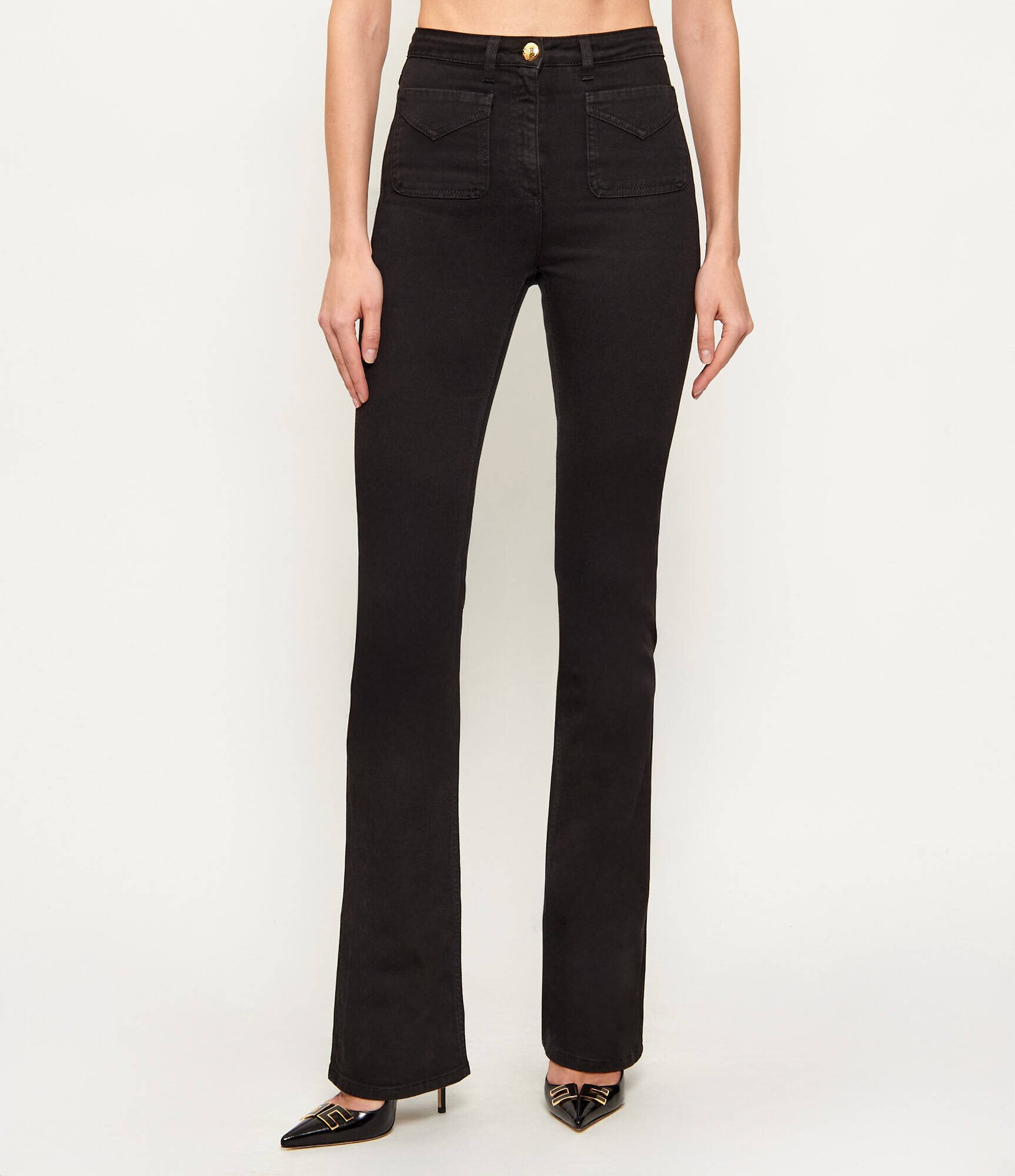 Elisabetta Franchi Blugi | flare fit