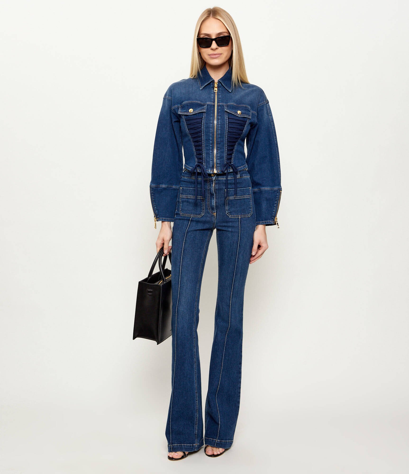 Elisabetta Franchi Blugi | flare fit