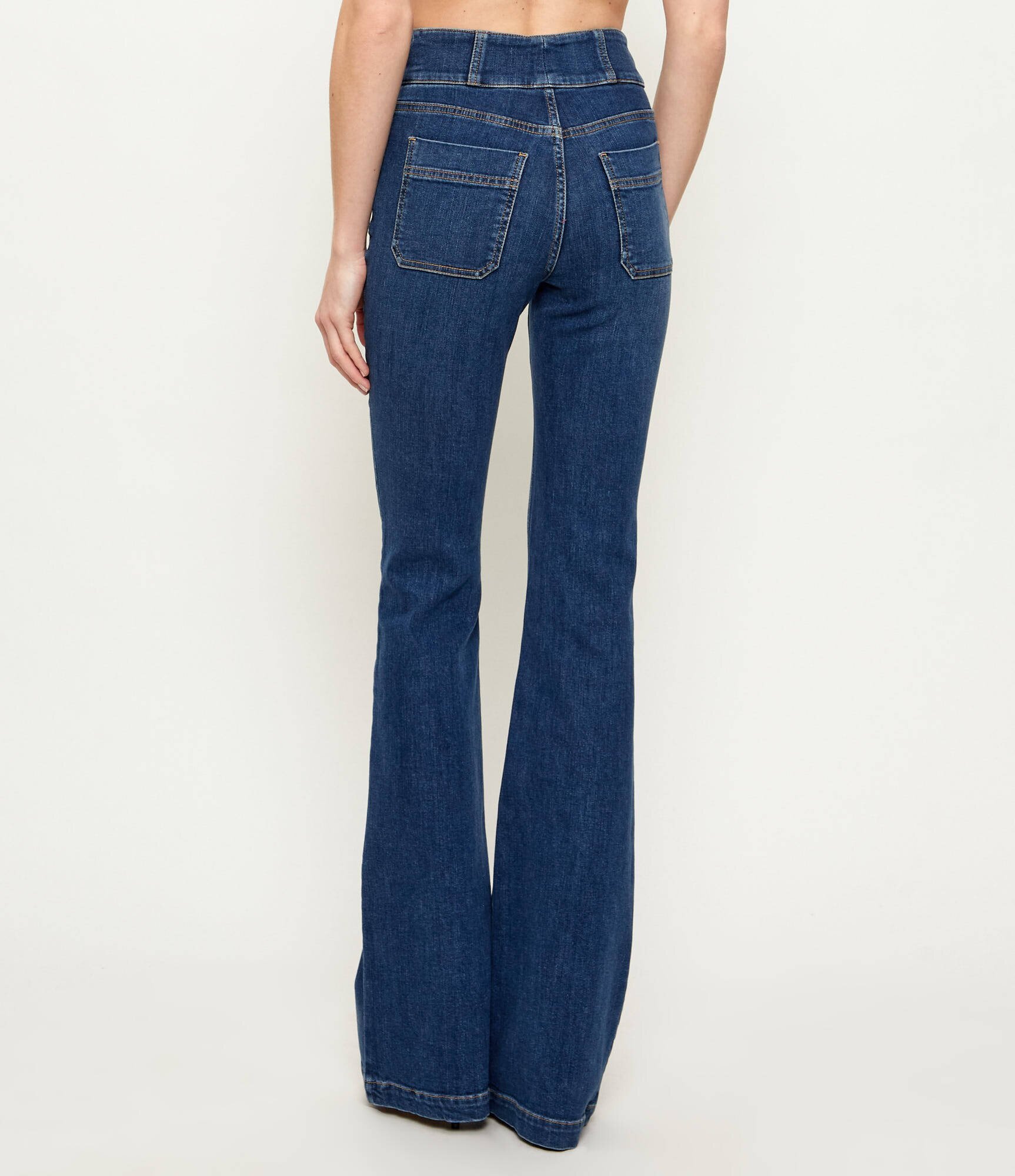 Elisabetta Franchi Blugi | flare fit