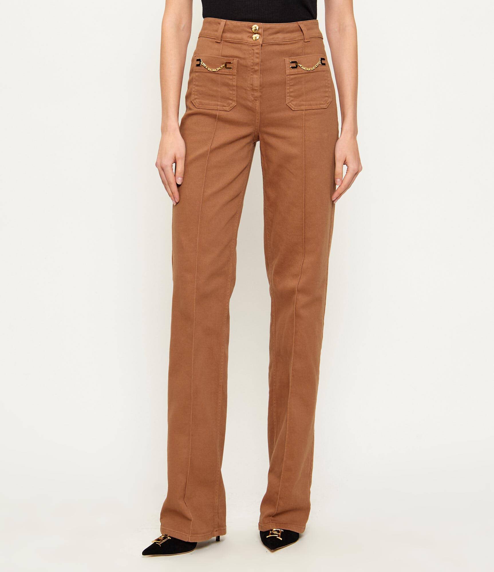 Elisabetta Franchi Blugi | flare fit
