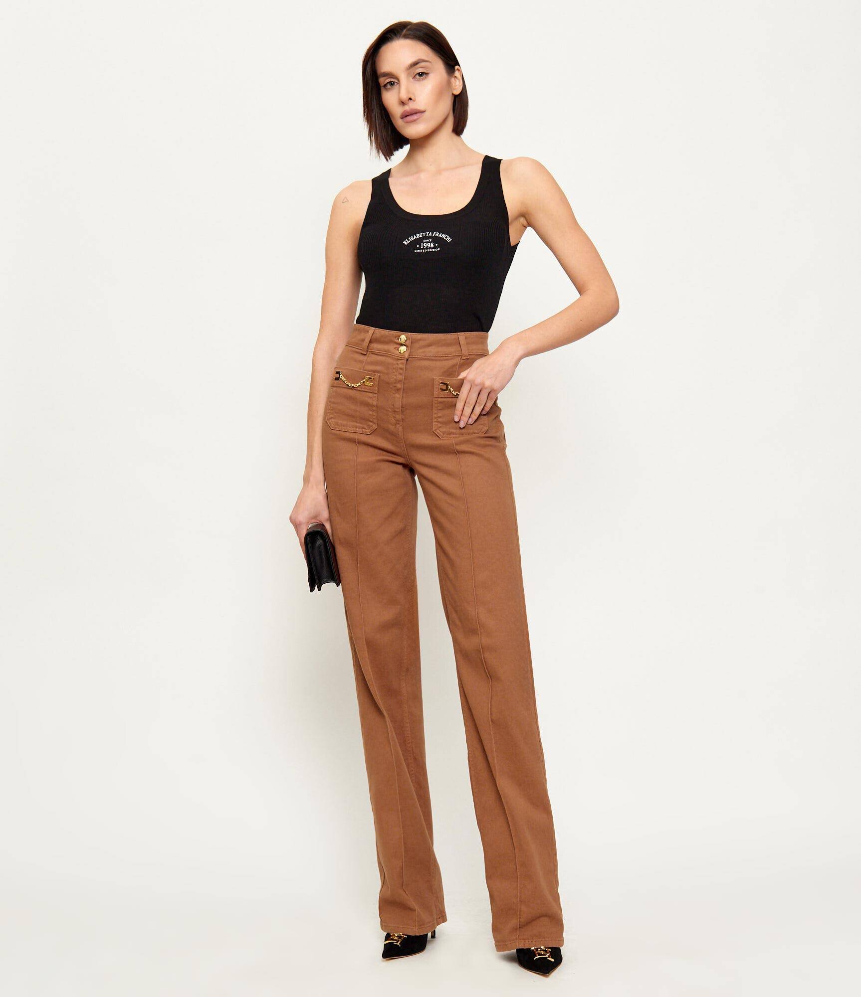 Elisabetta Franchi Blugi | flare fit