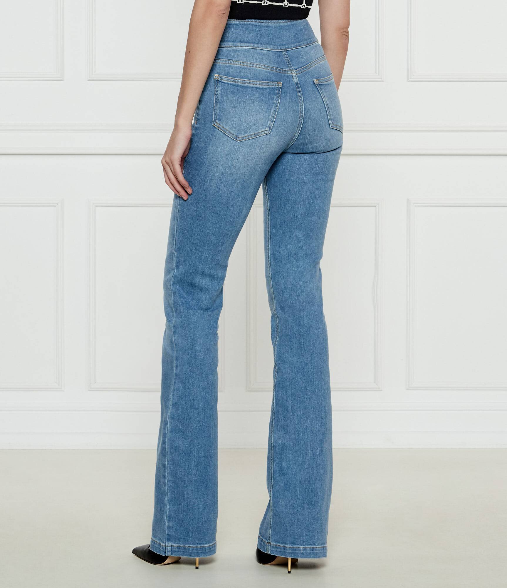 Elisabetta Franchi Blugi | flare fit