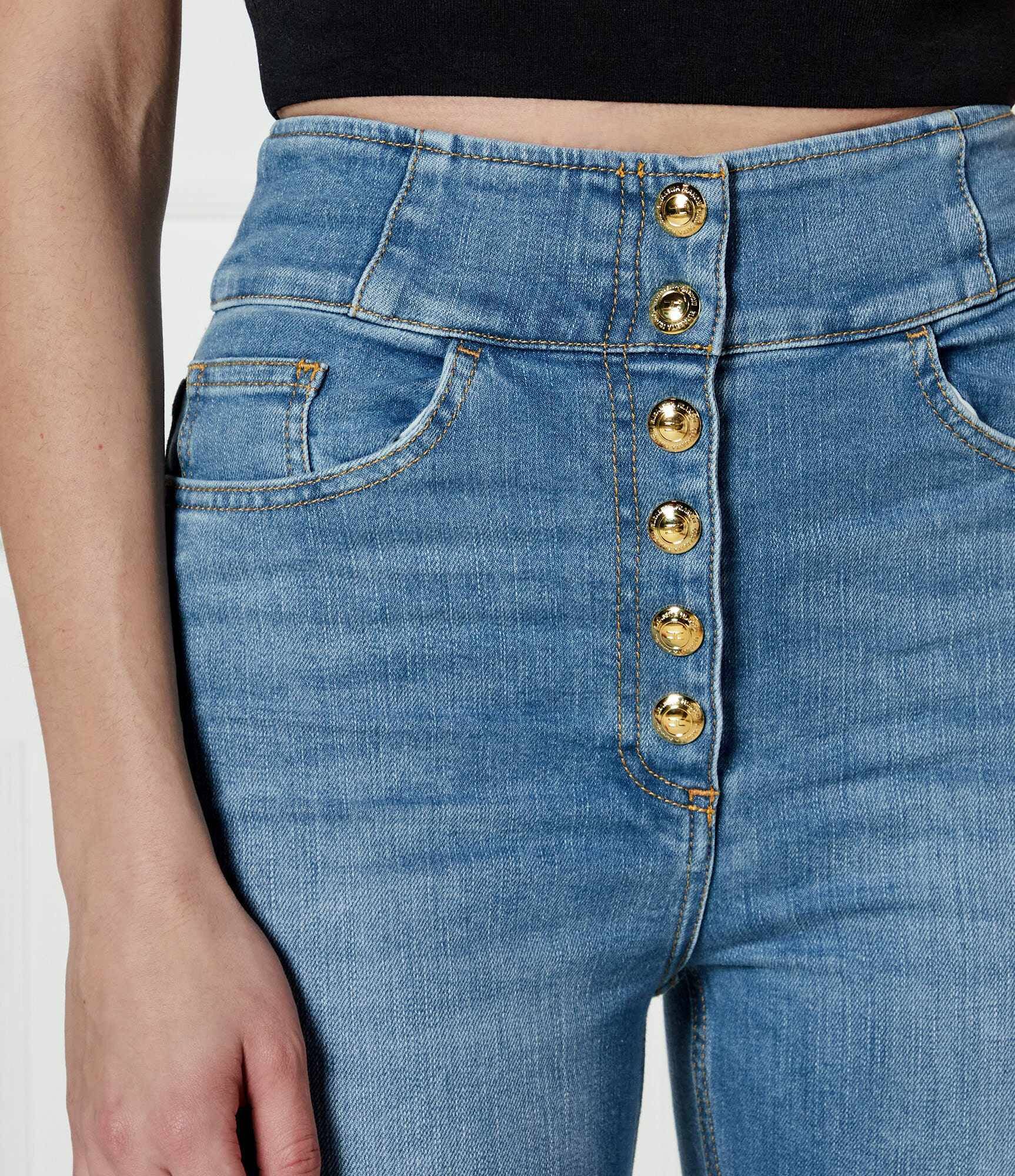 Elisabetta Franchi Blugi | flare fit