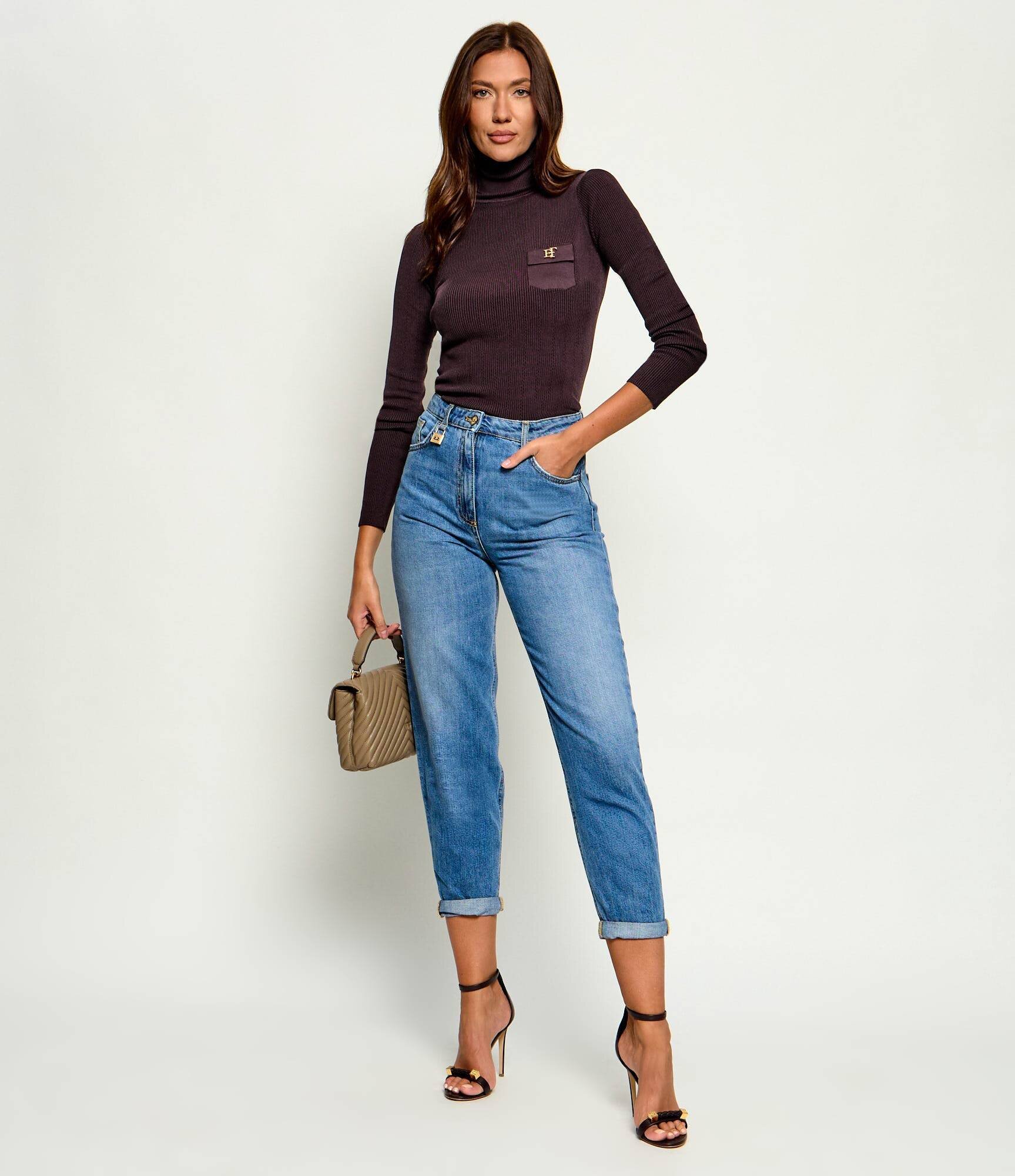 Elisabetta Franchi Blugi | Mom Fit
