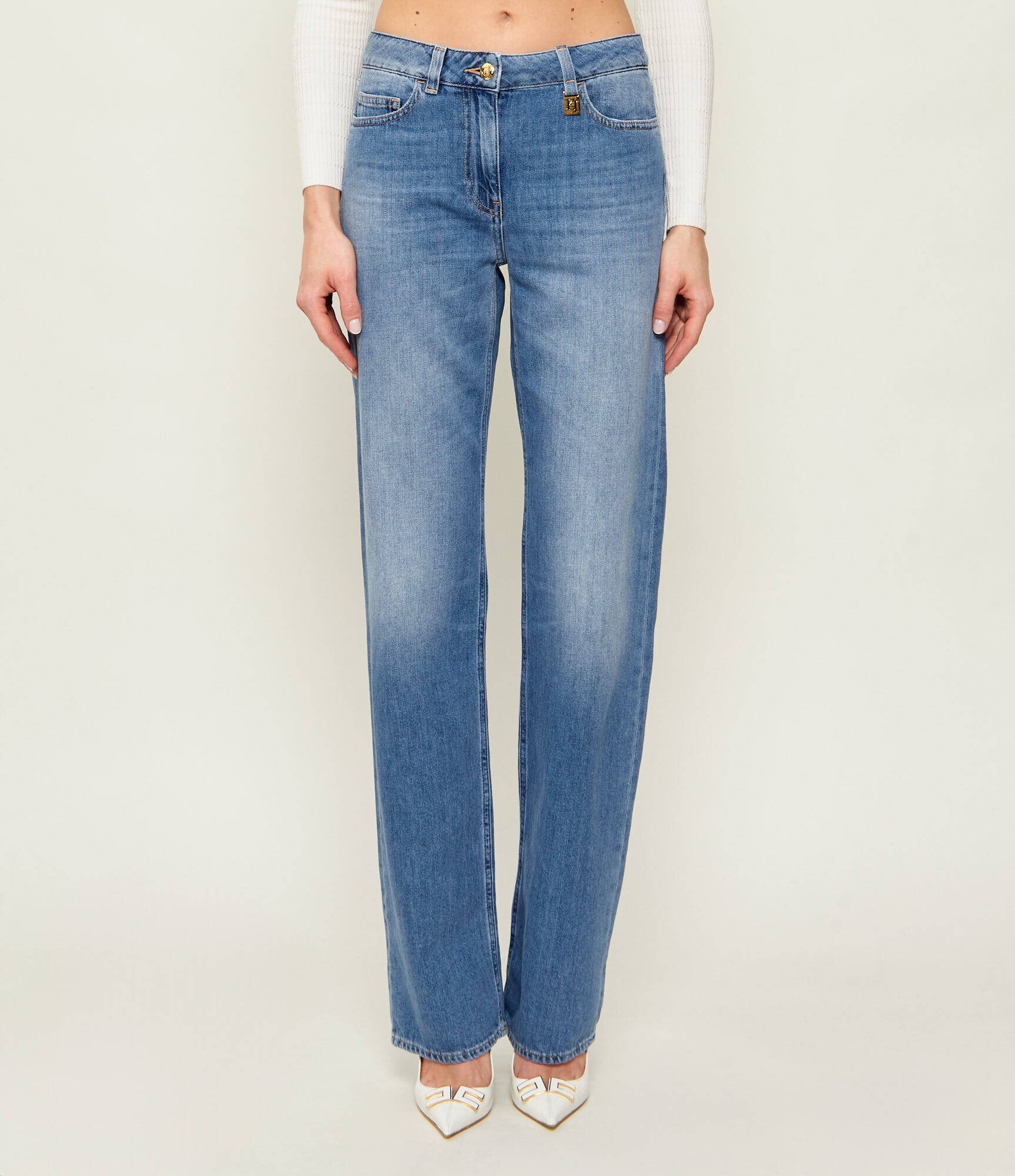 Elisabetta Franchi Blugi | Oversize fit