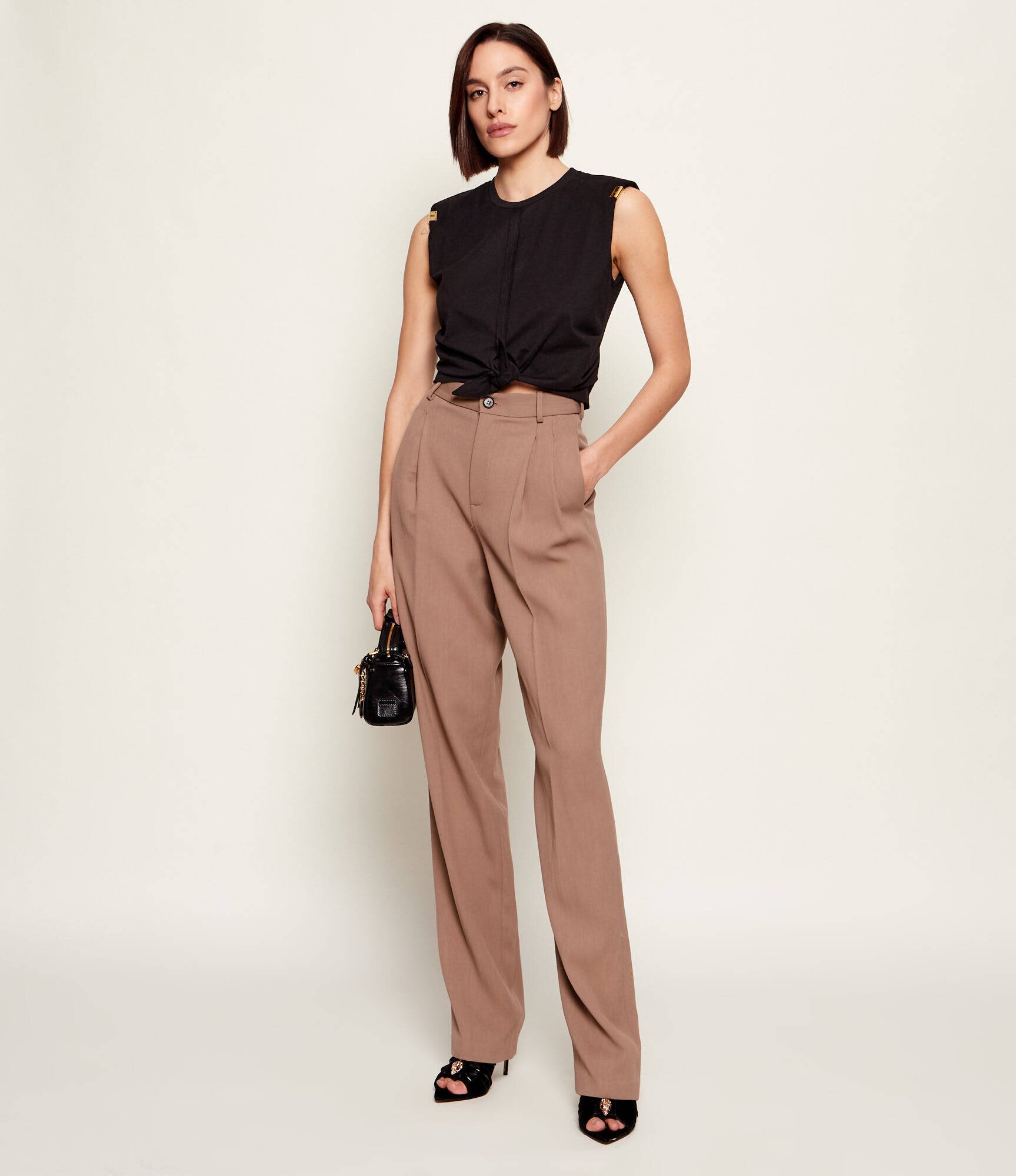 Elisabetta Franchi Bluză | Cropped Fit