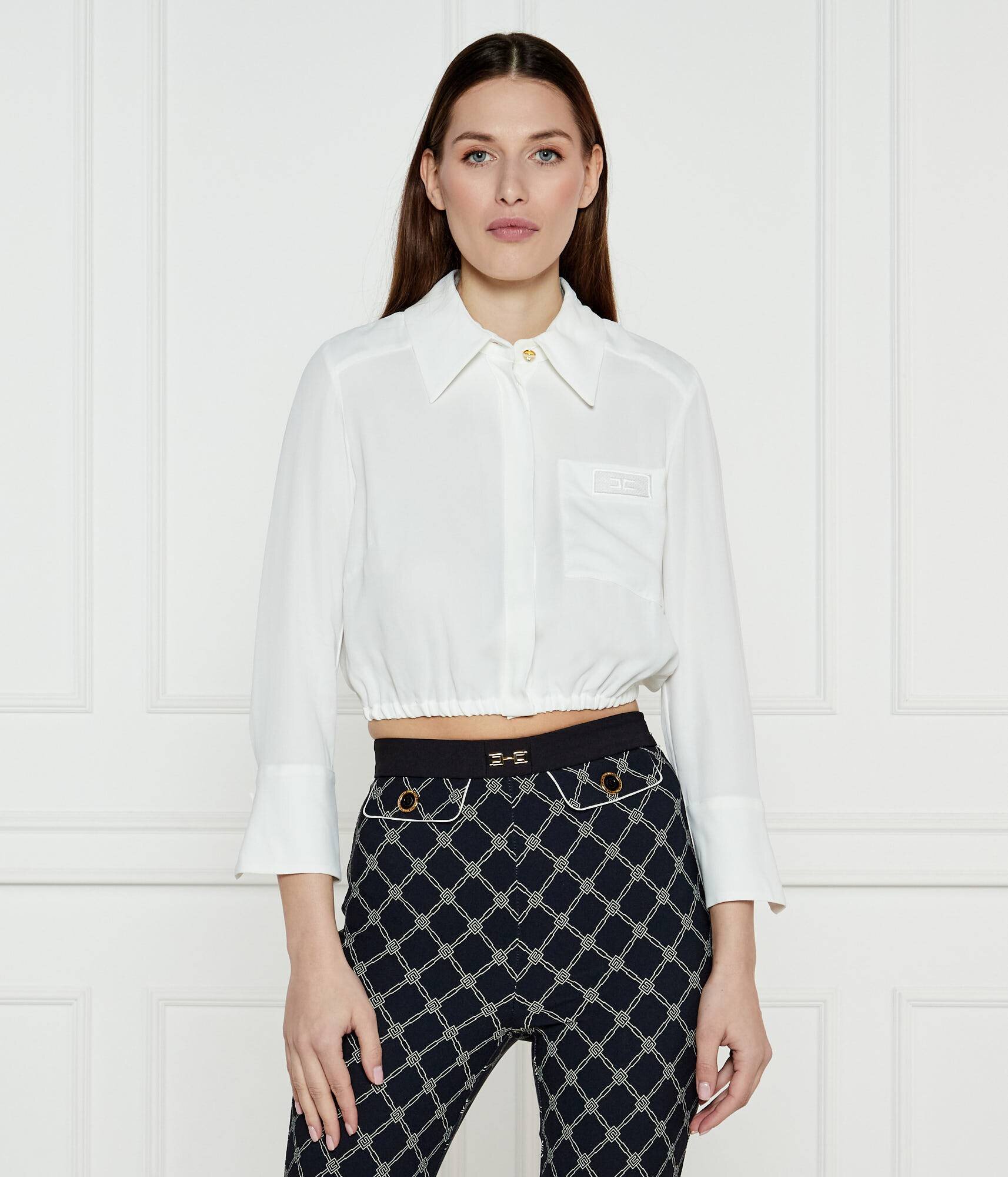 Elisabetta Franchi Cămașă | Cropped Fit