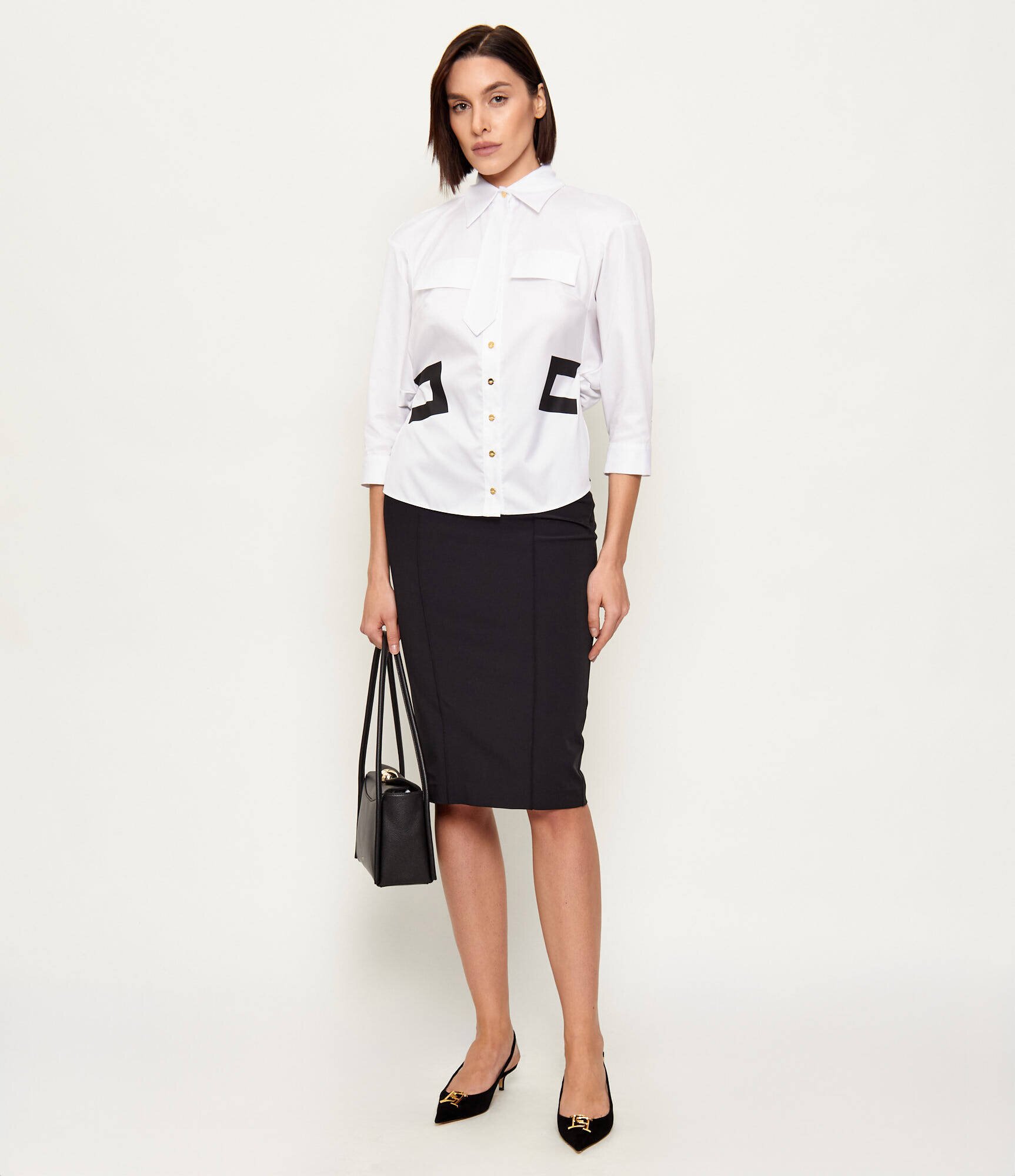 Elisabetta Franchi Cămașă | Slim Fit