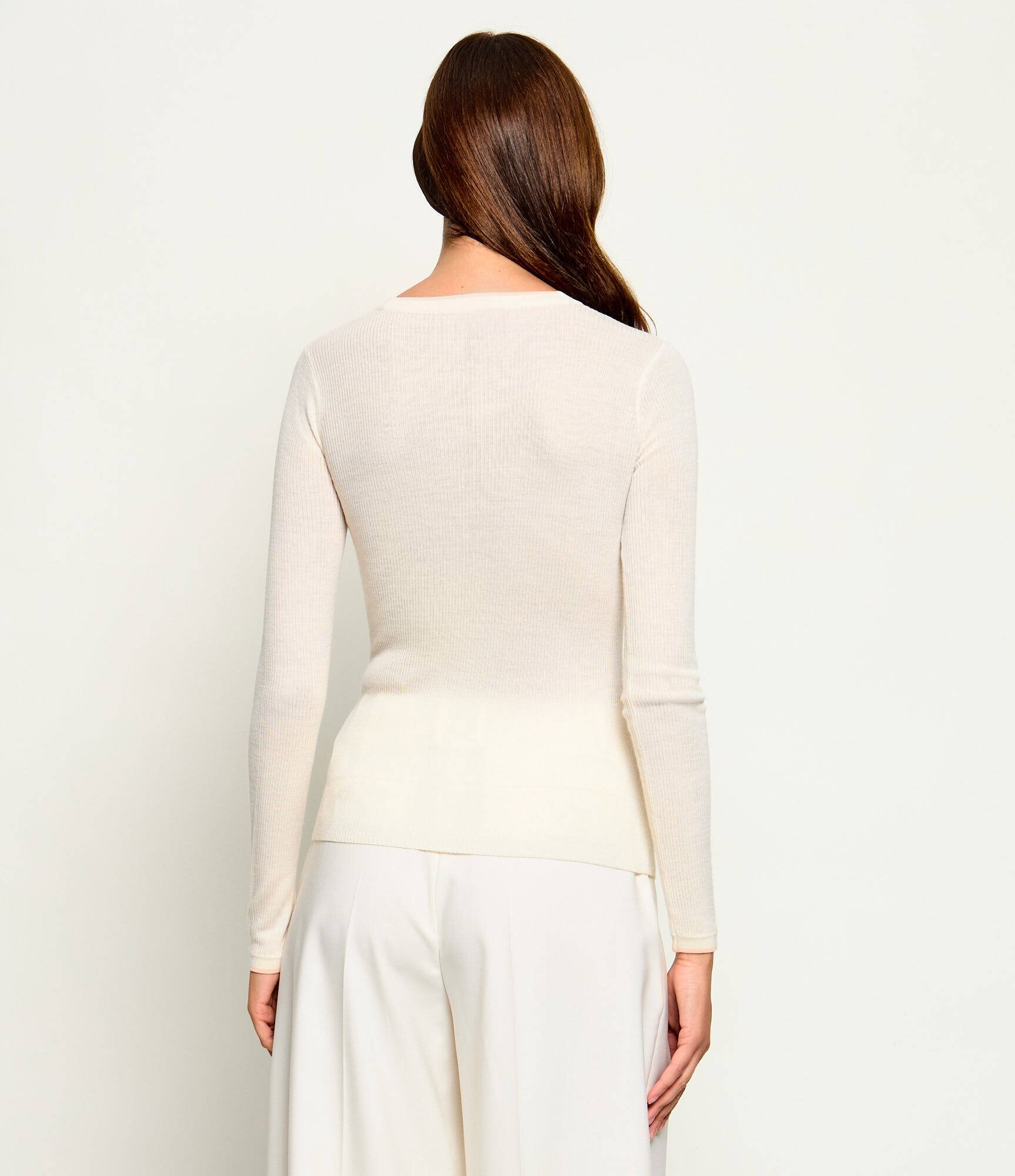 Elisabetta Franchi De lână cardigan | Slim Fit