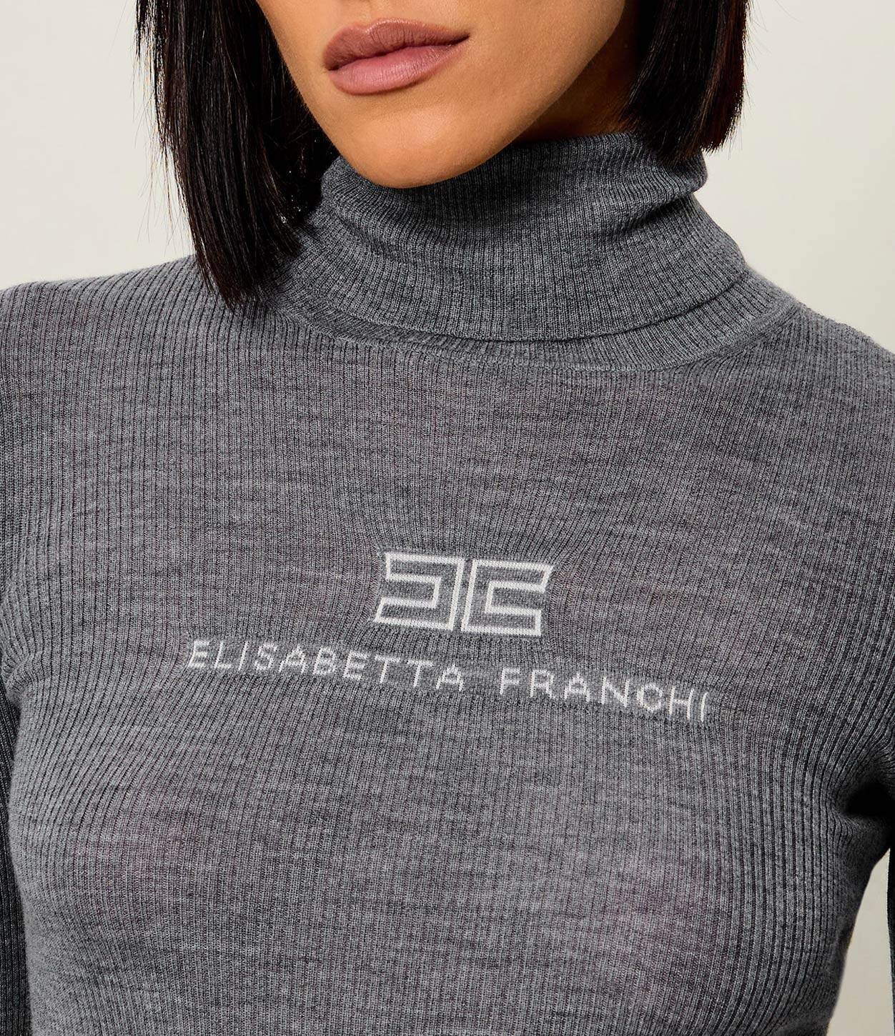 Elisabetta Franchi De lână maletă | Slim Fit
