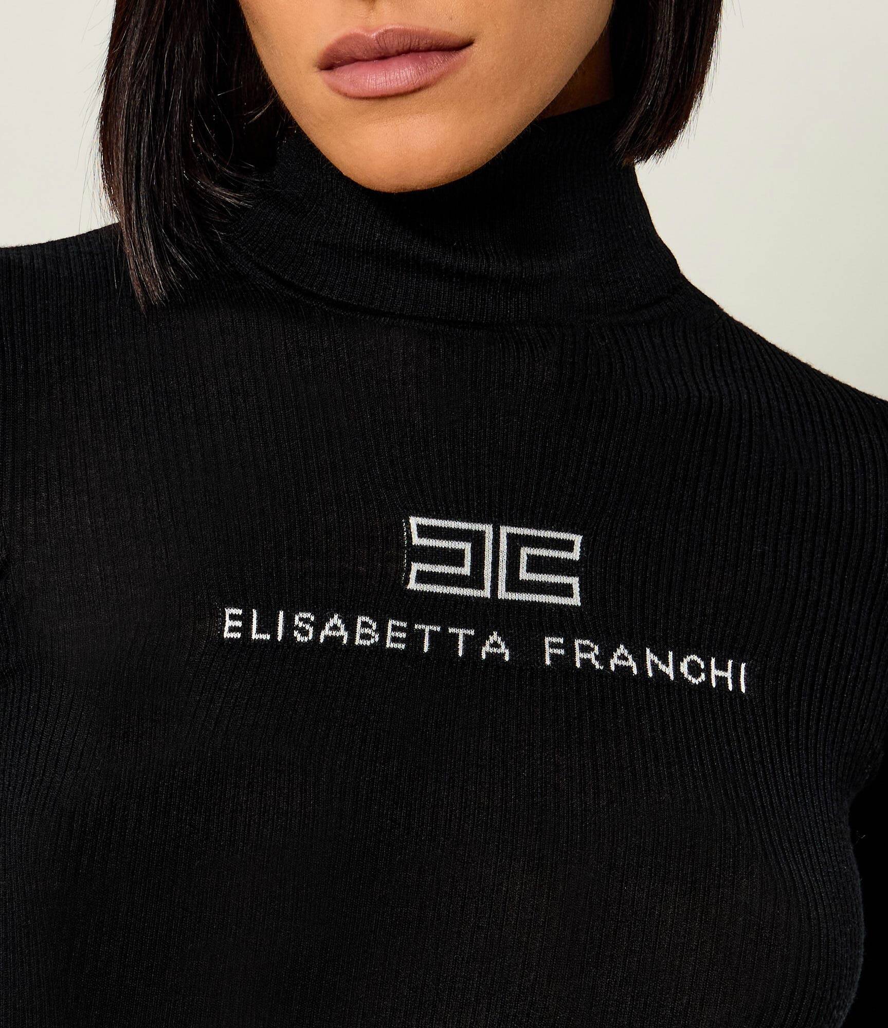 Elisabetta Franchi De lână maletă | Slim Fit