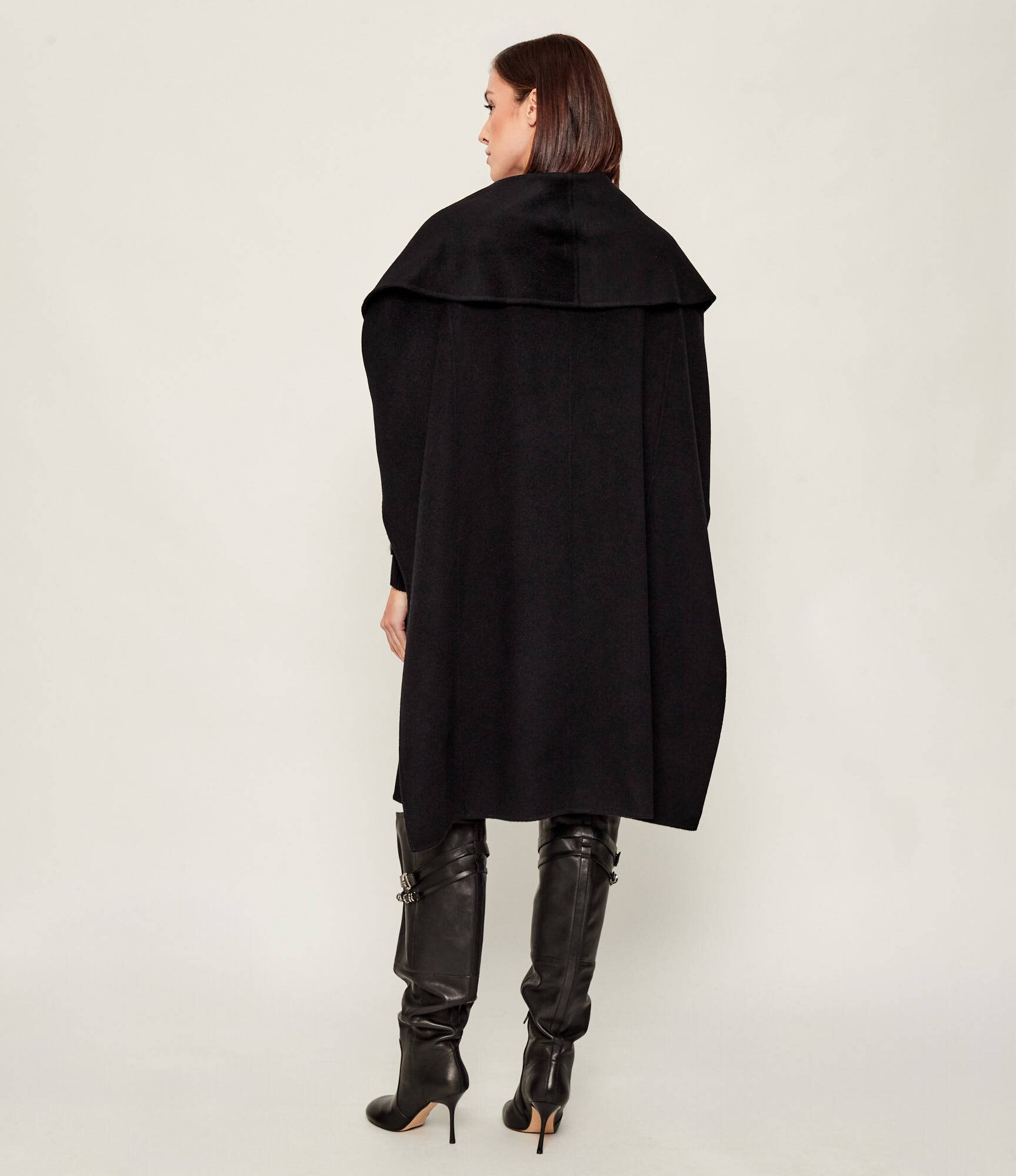 Elisabetta Franchi De lână poncho | Oversize fit