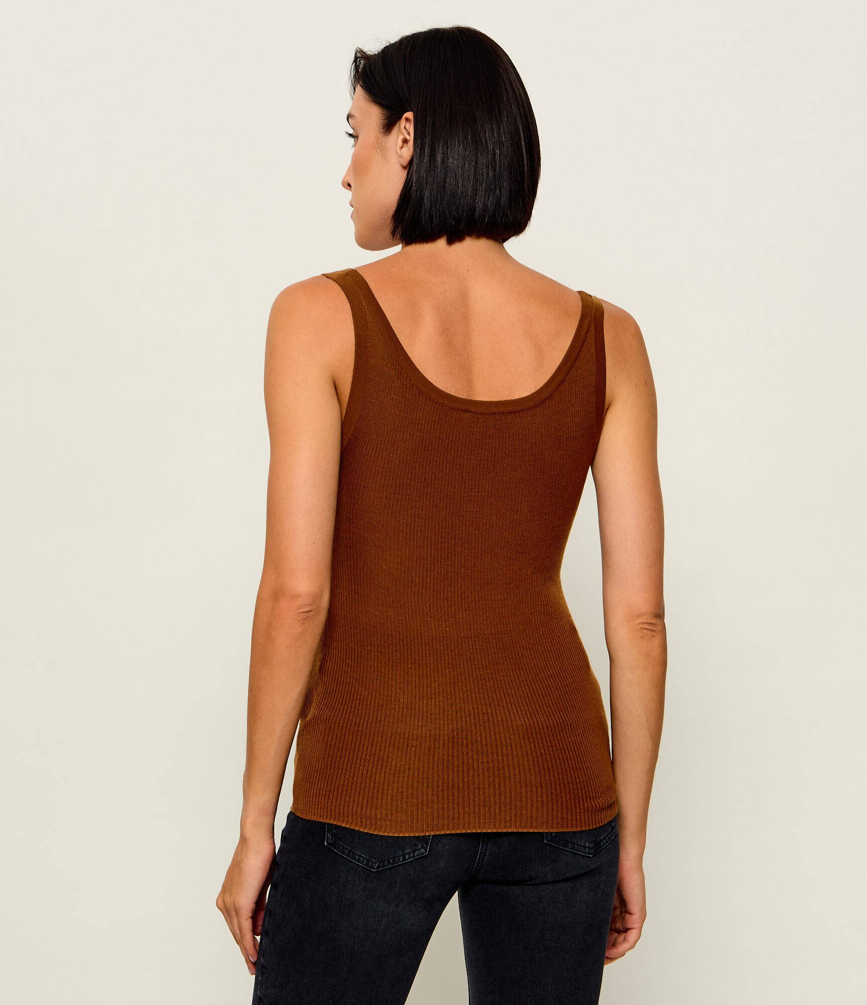 Elisabetta Franchi De lână top | Slim Fit