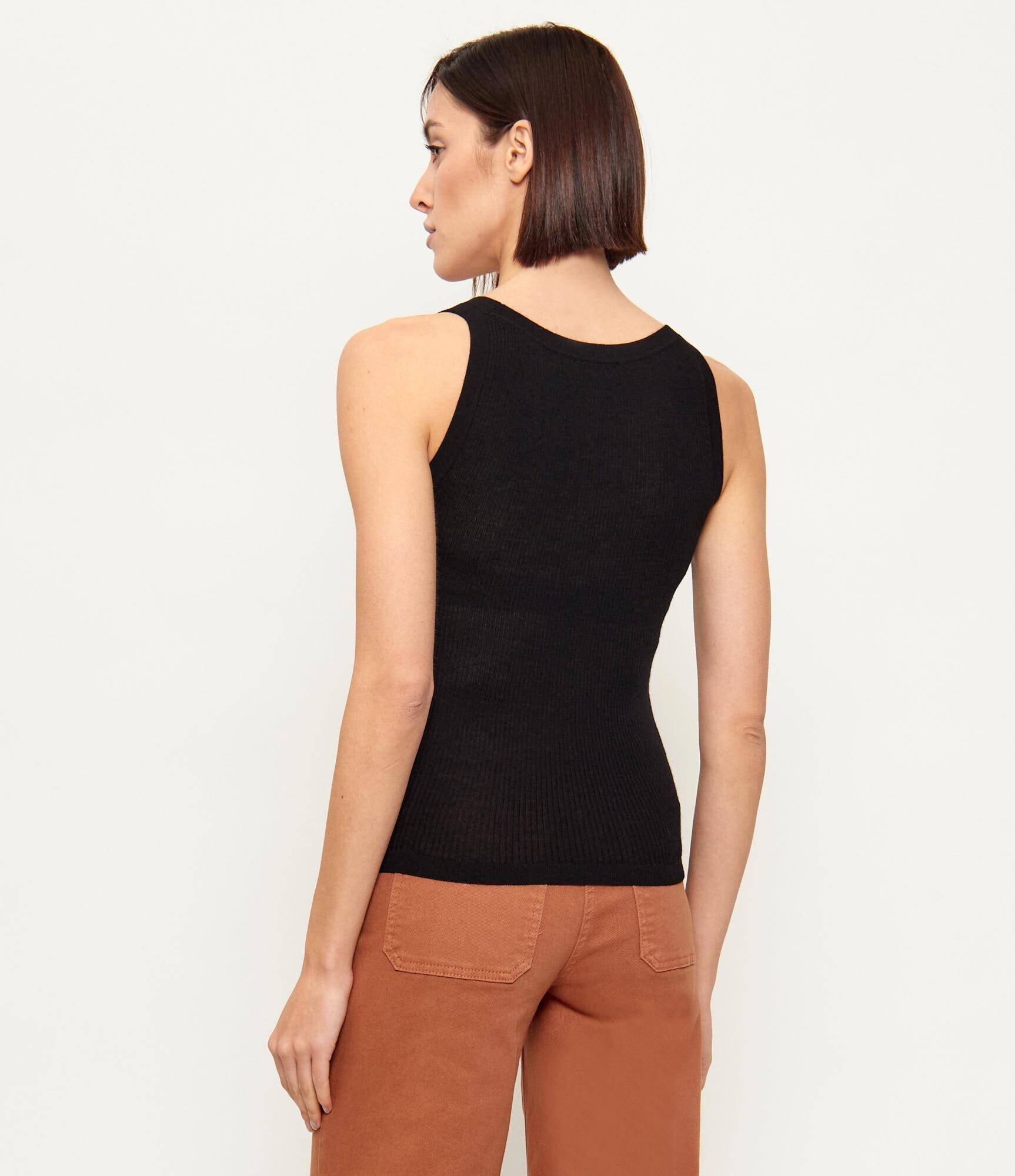 Elisabetta Franchi De lână top | Slim Fit