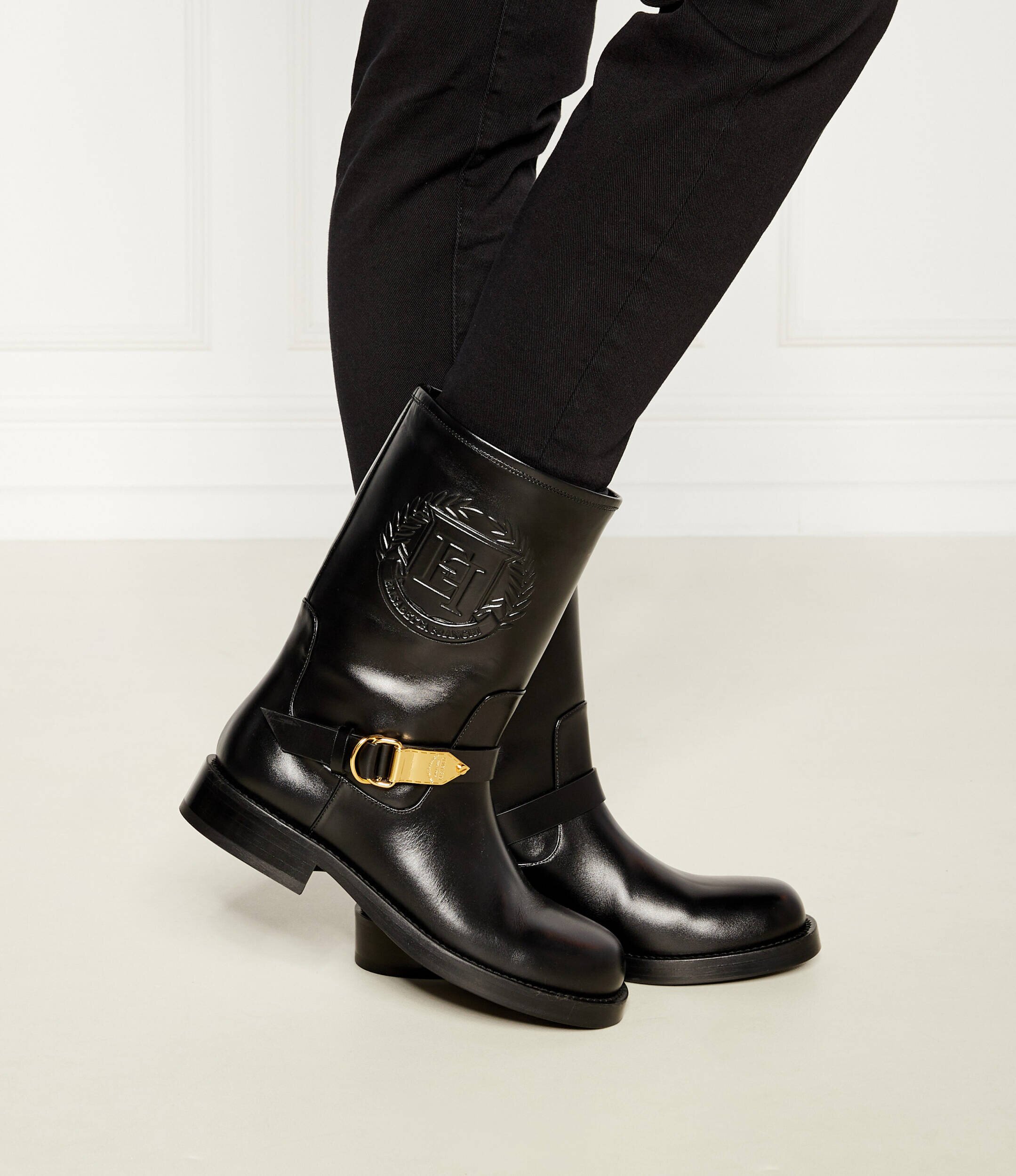 Elisabetta Franchi De piele botine